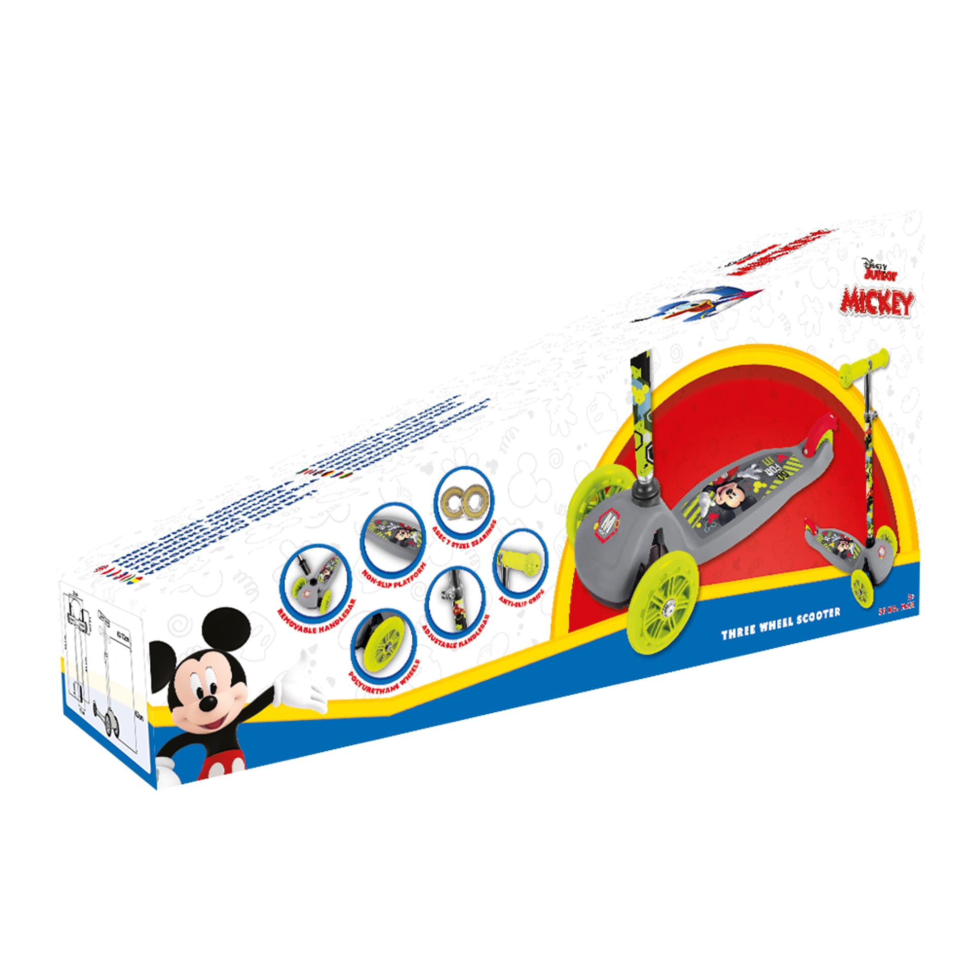 

HULAJNOGA 3-KOŁOWA MICKEY