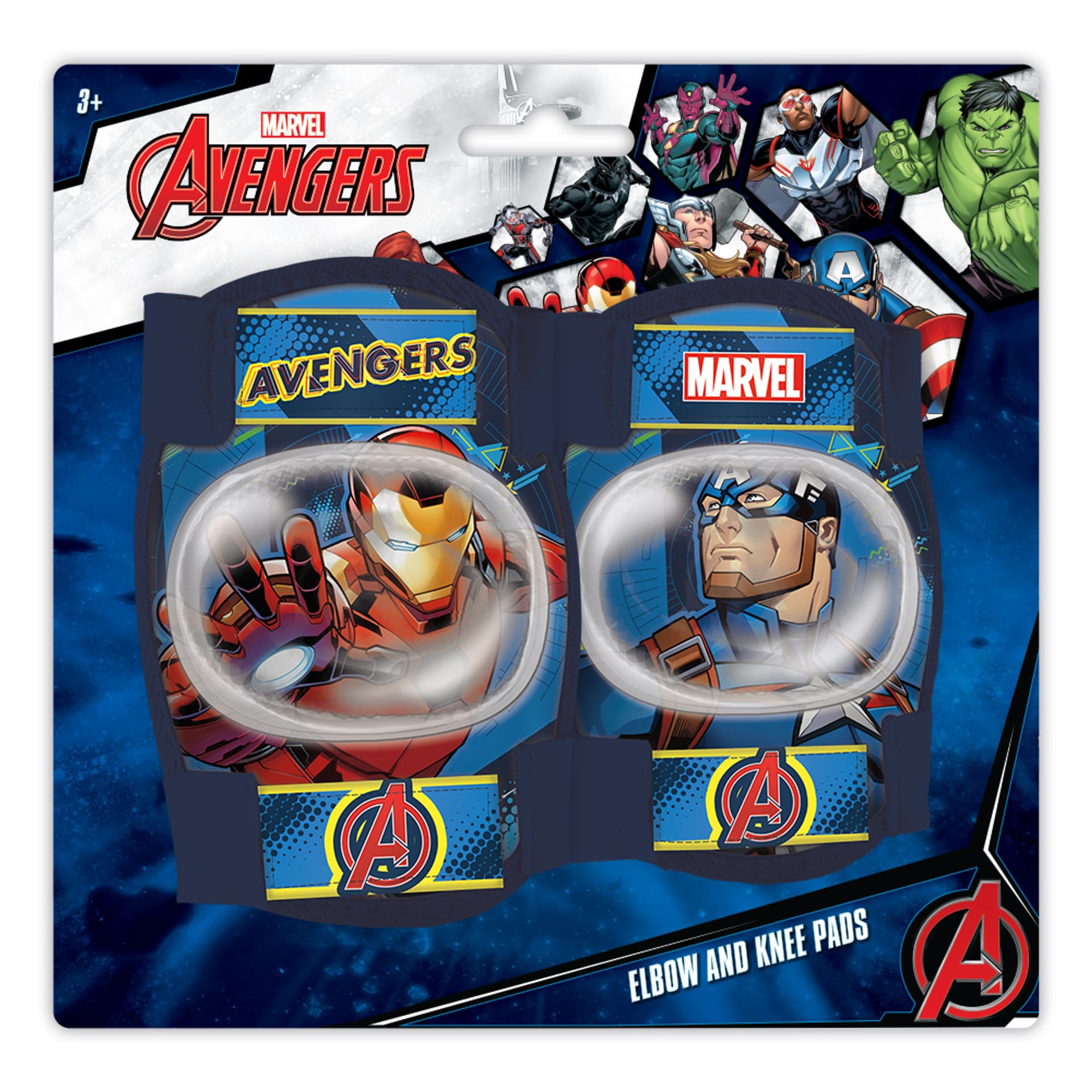 

OCHRANIACZE ROWEROWE - KOLANA I ŁOKCIE - AVENGERS