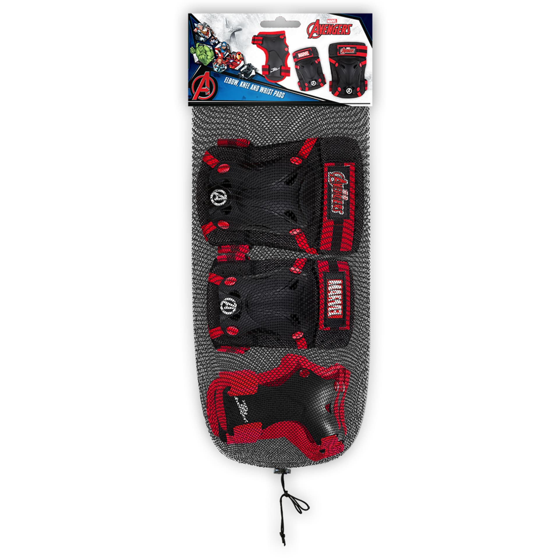 

OCHRANIACZE SKATE - ZESTAW - KOLANA, ŁOKCIE, NADGARSTKI - AVENGERS