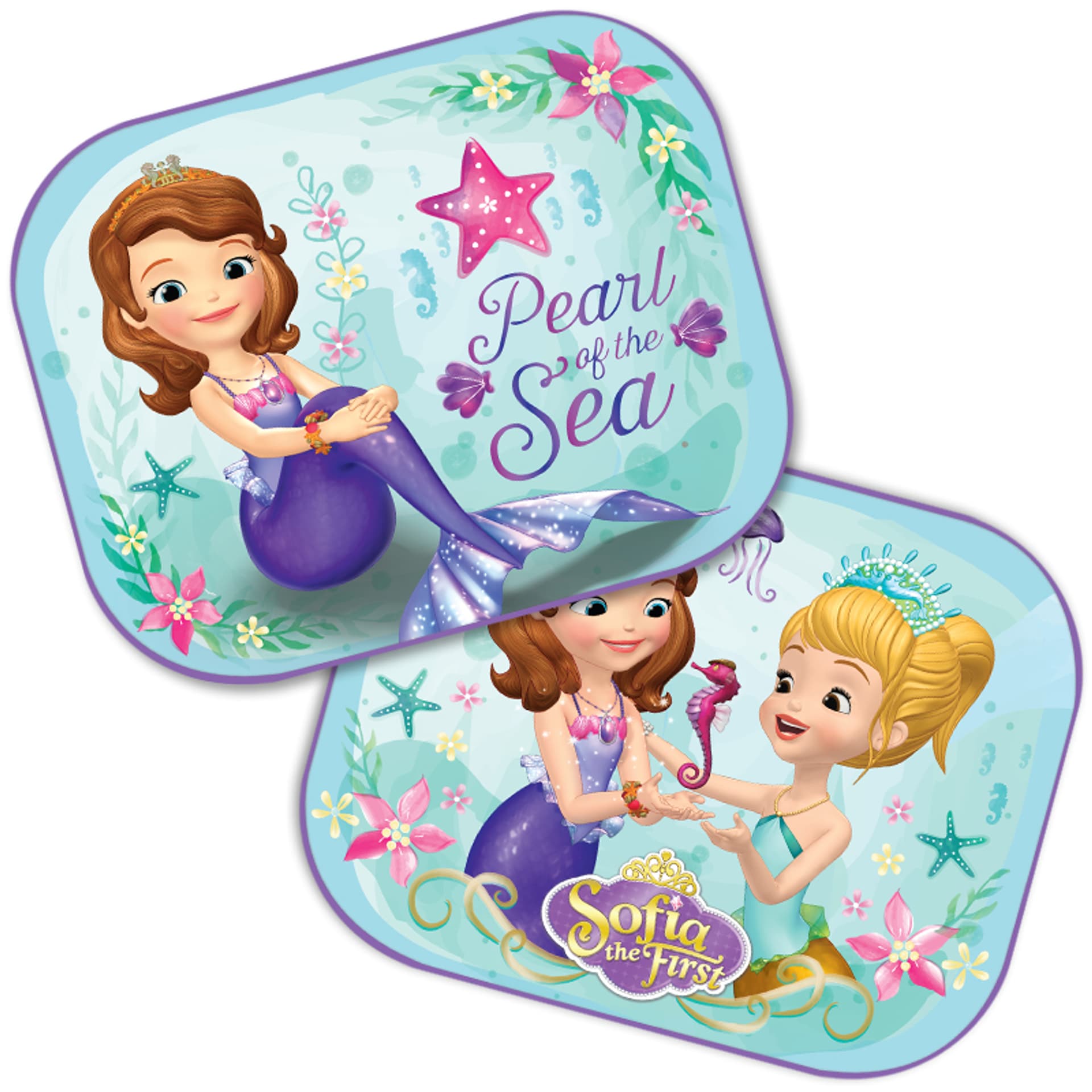 

S9306 Zasłonki boczne 2 sztuki 44x35cm Sofia The First
