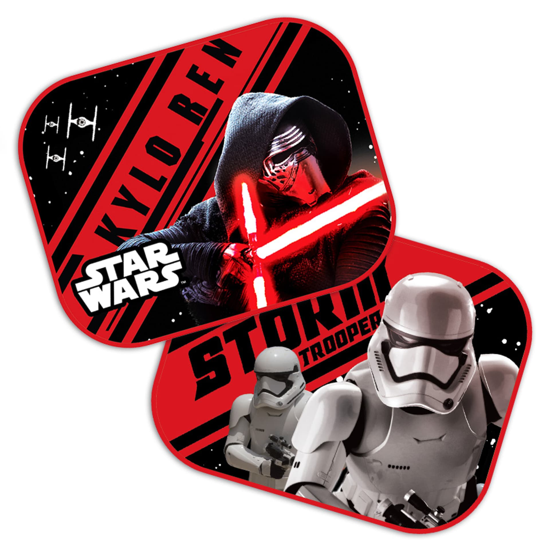 

S9316 Zasłonki boczne 2 sztuki 44x35cm Star Wars First Order