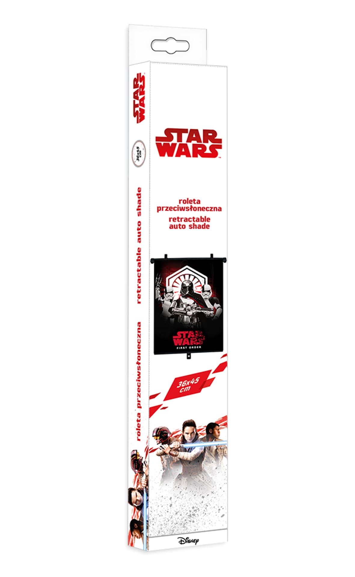 

ROLETA PRZECIWSŁONECZNA 1SZT 36*45CM STAR WARS SZTURMOWIEC
