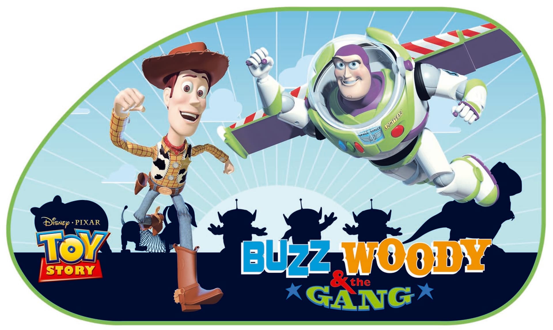 

DUŻE ZASŁONKI BOCZNE 2 SZT 65*38CM TOY STORY
