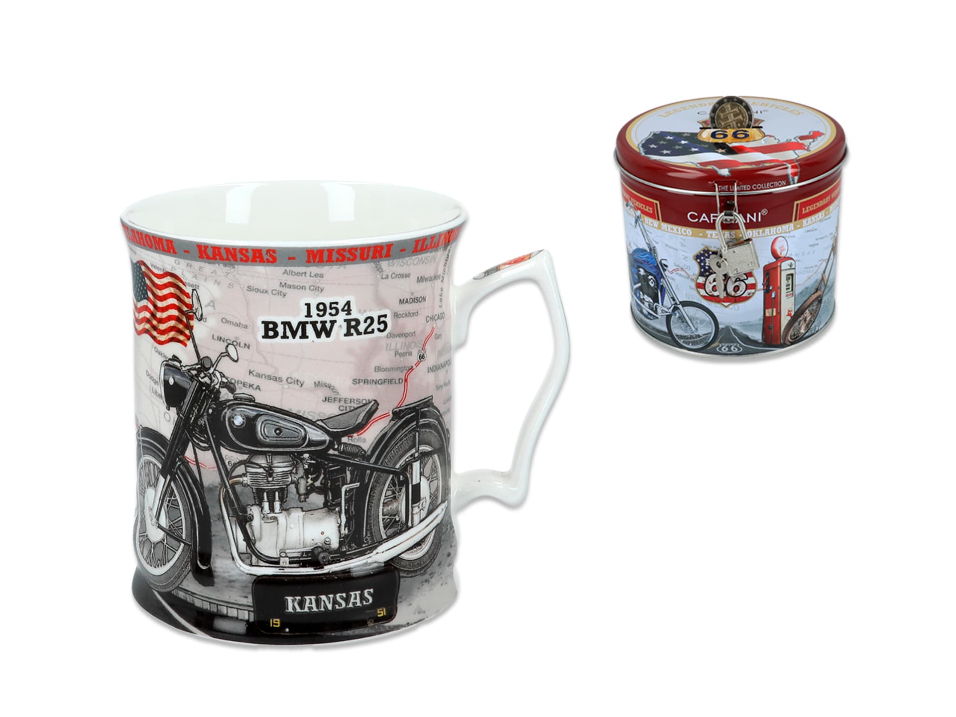 

Kubek - Motocykl w puszce BMW R25 (CARMANI)