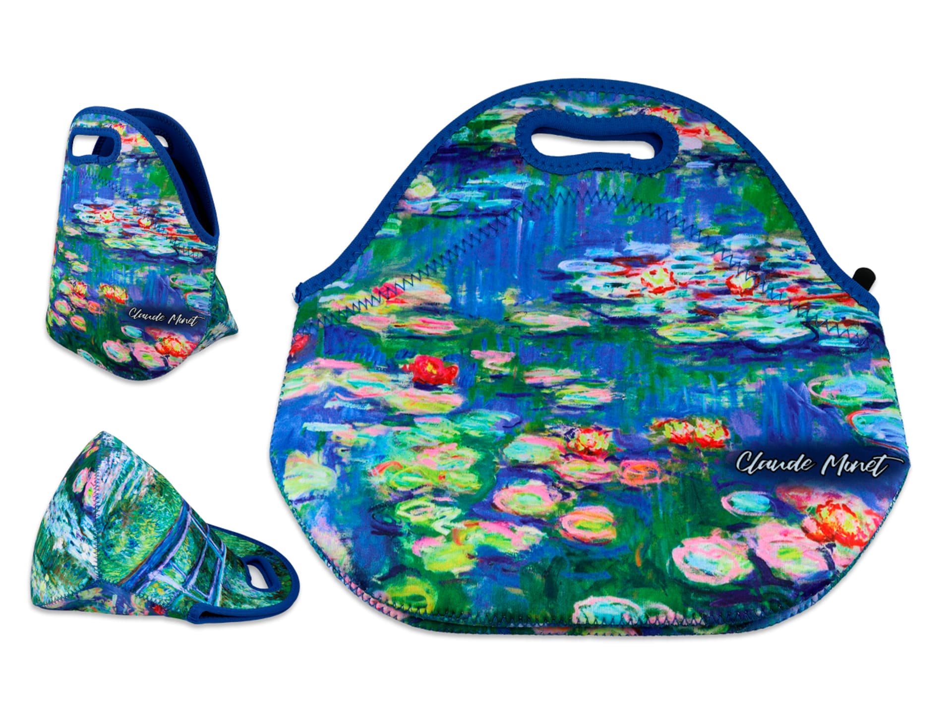 

Kosmetyczka/torba podróżna - C. Monet, Lilie wodne (CARMANI)