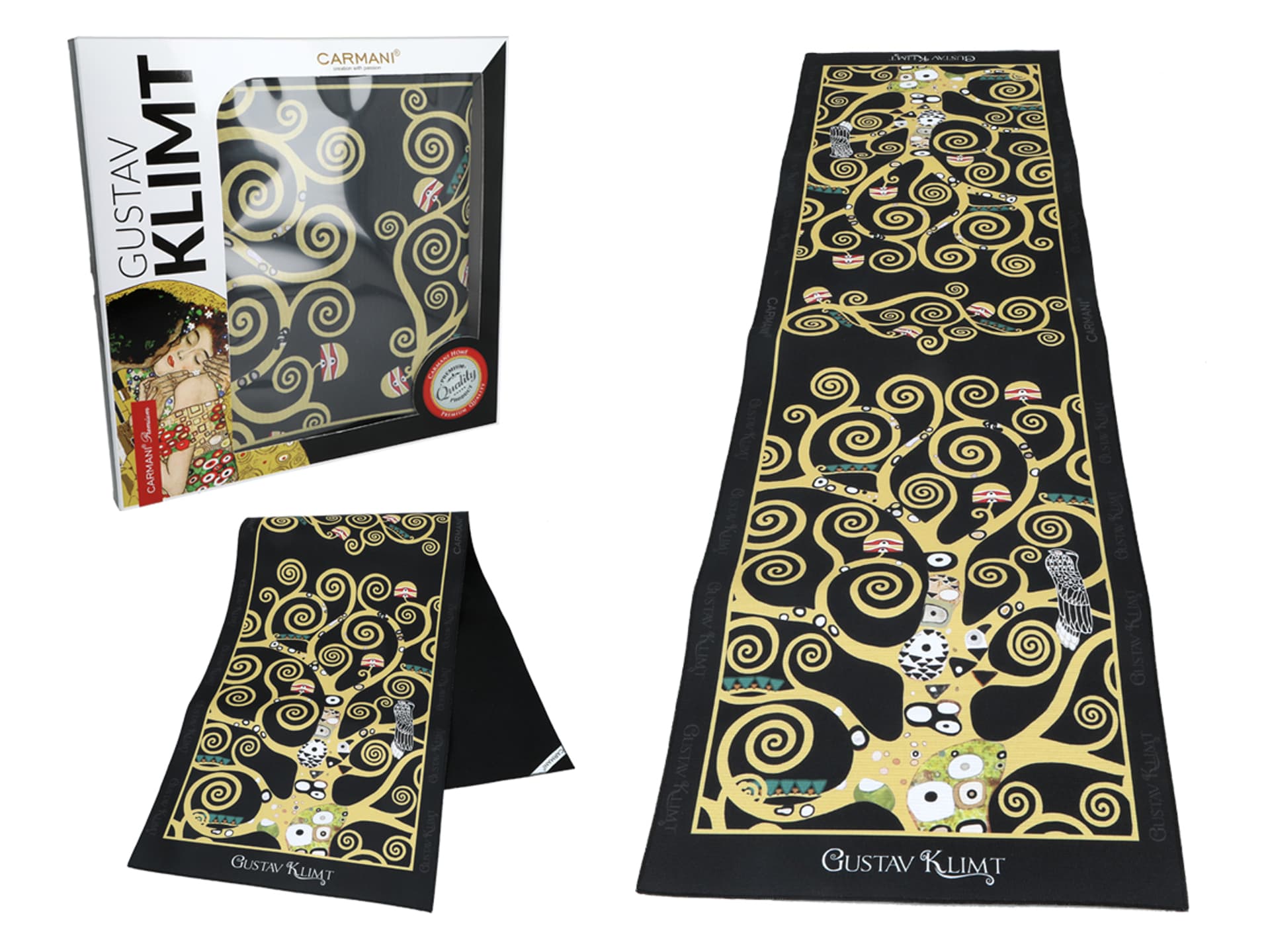

Bieżnik na stół (wąski) - G. Klimt, Drzewo życia (CARMANI)
