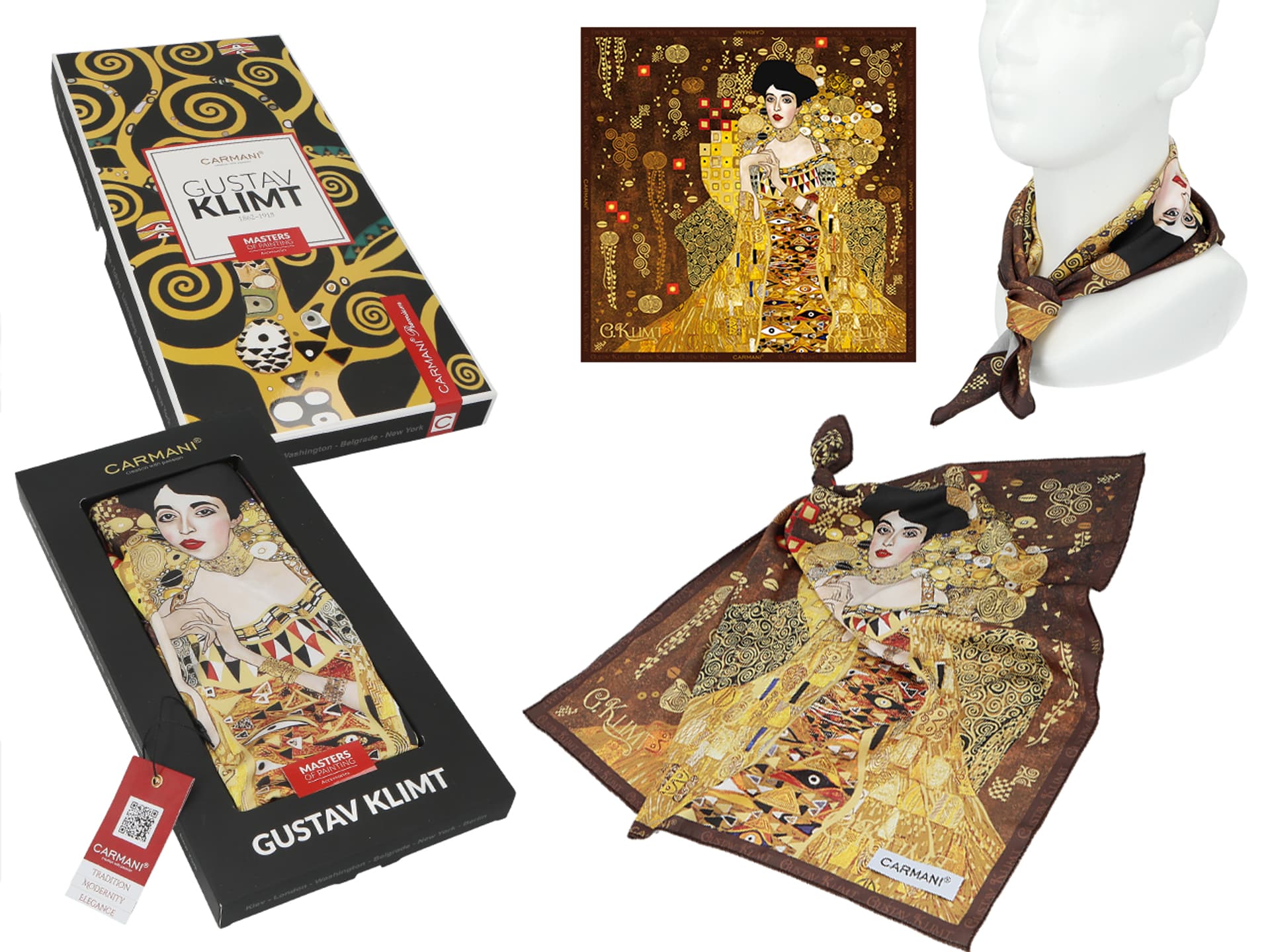 

Apaszka - G. Klimt, Adela (CARMANI)