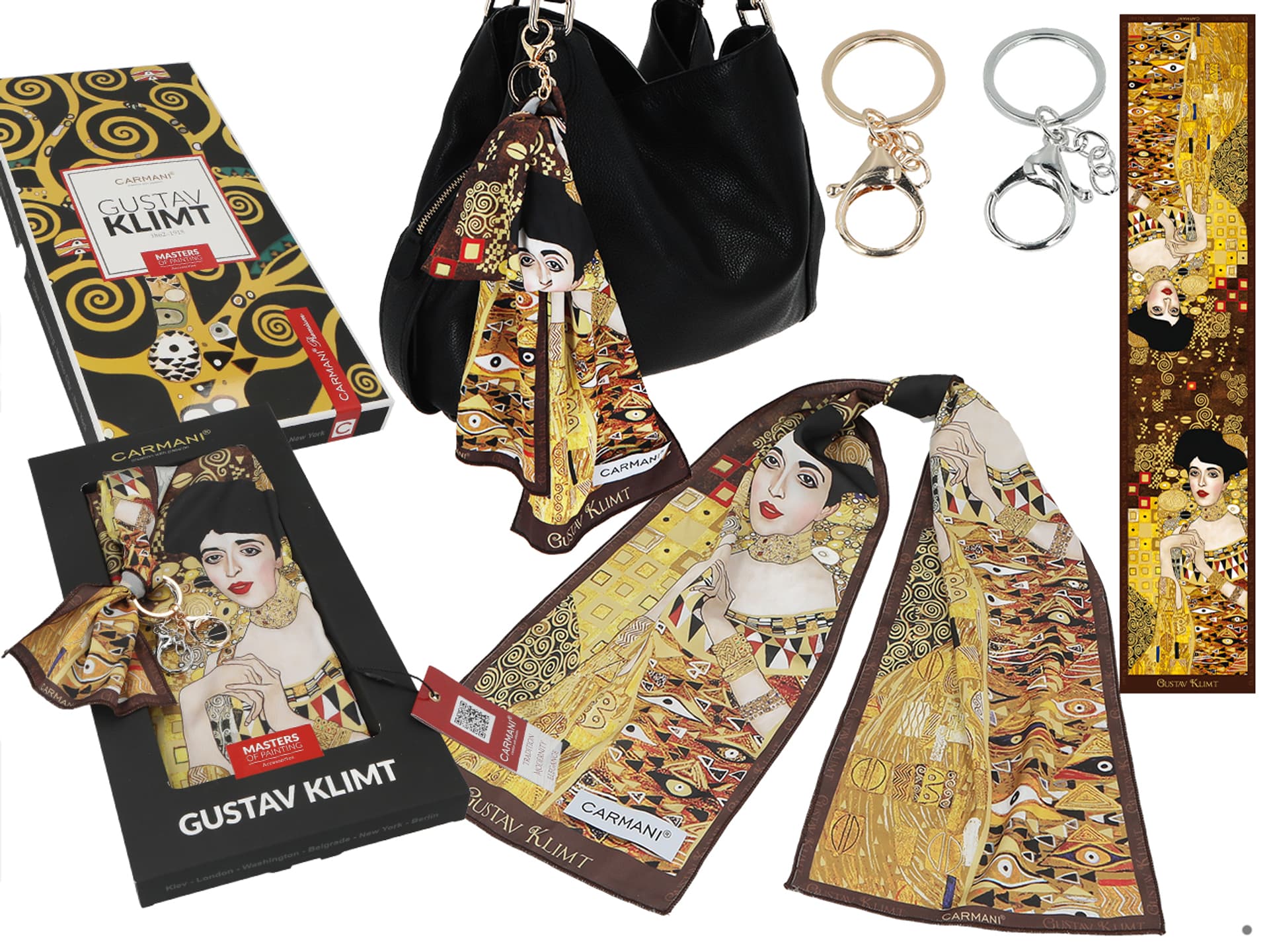 

Przywieszka do torebki - G. Klimt, Adel (CARMANI)