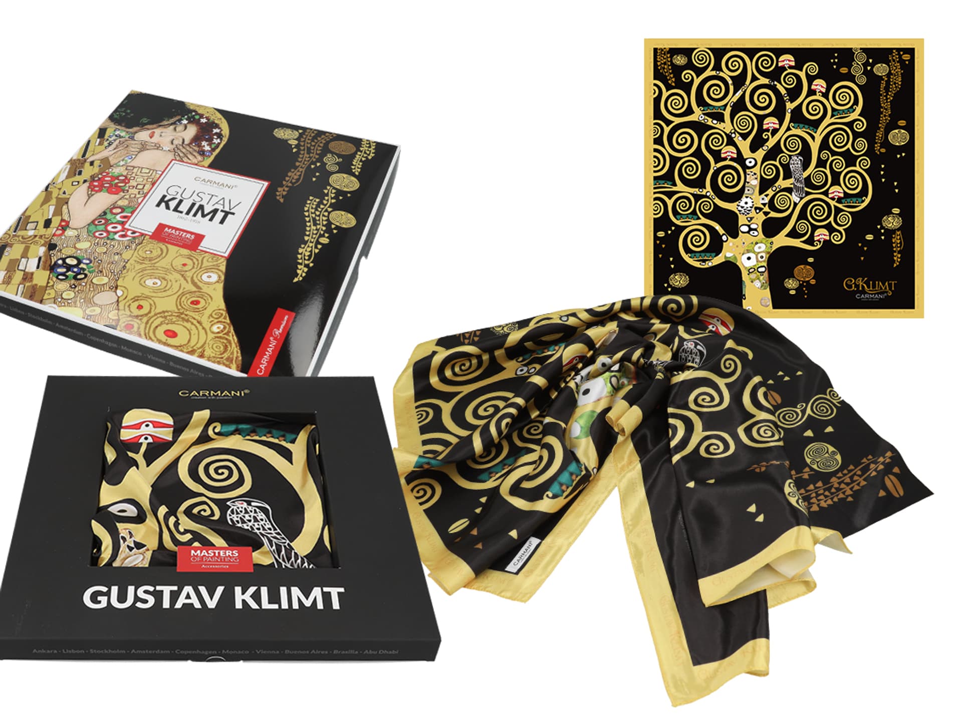 

Chusta - G. Klimt, Drzewo życia (CARMANI)