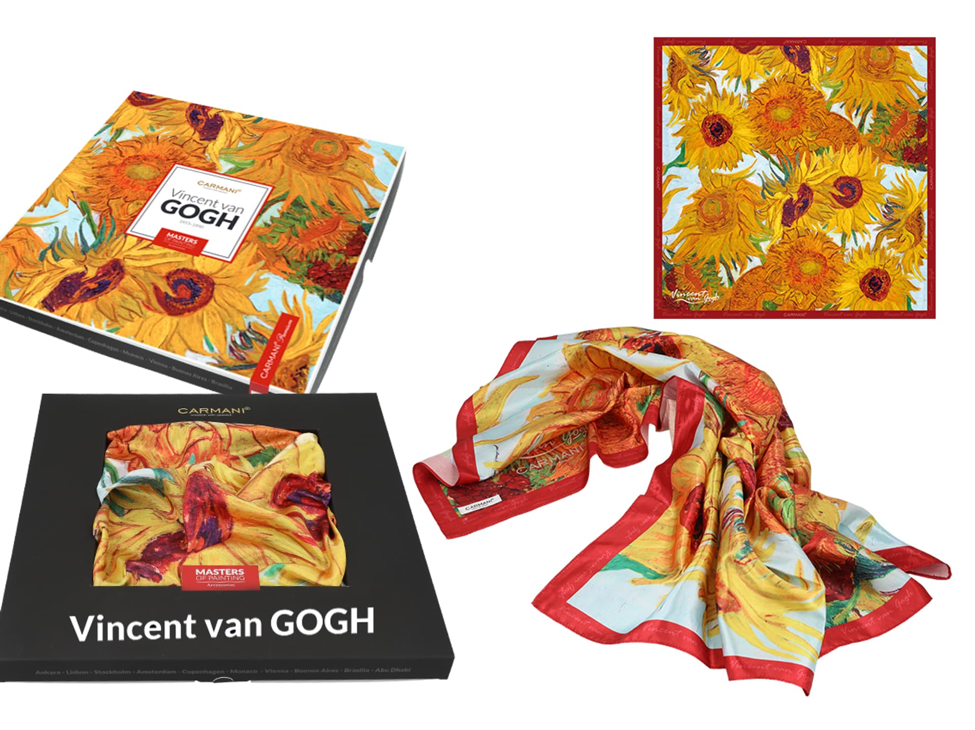 

Chusta - V. van Gogh, Słoneczniki (CARMANI)