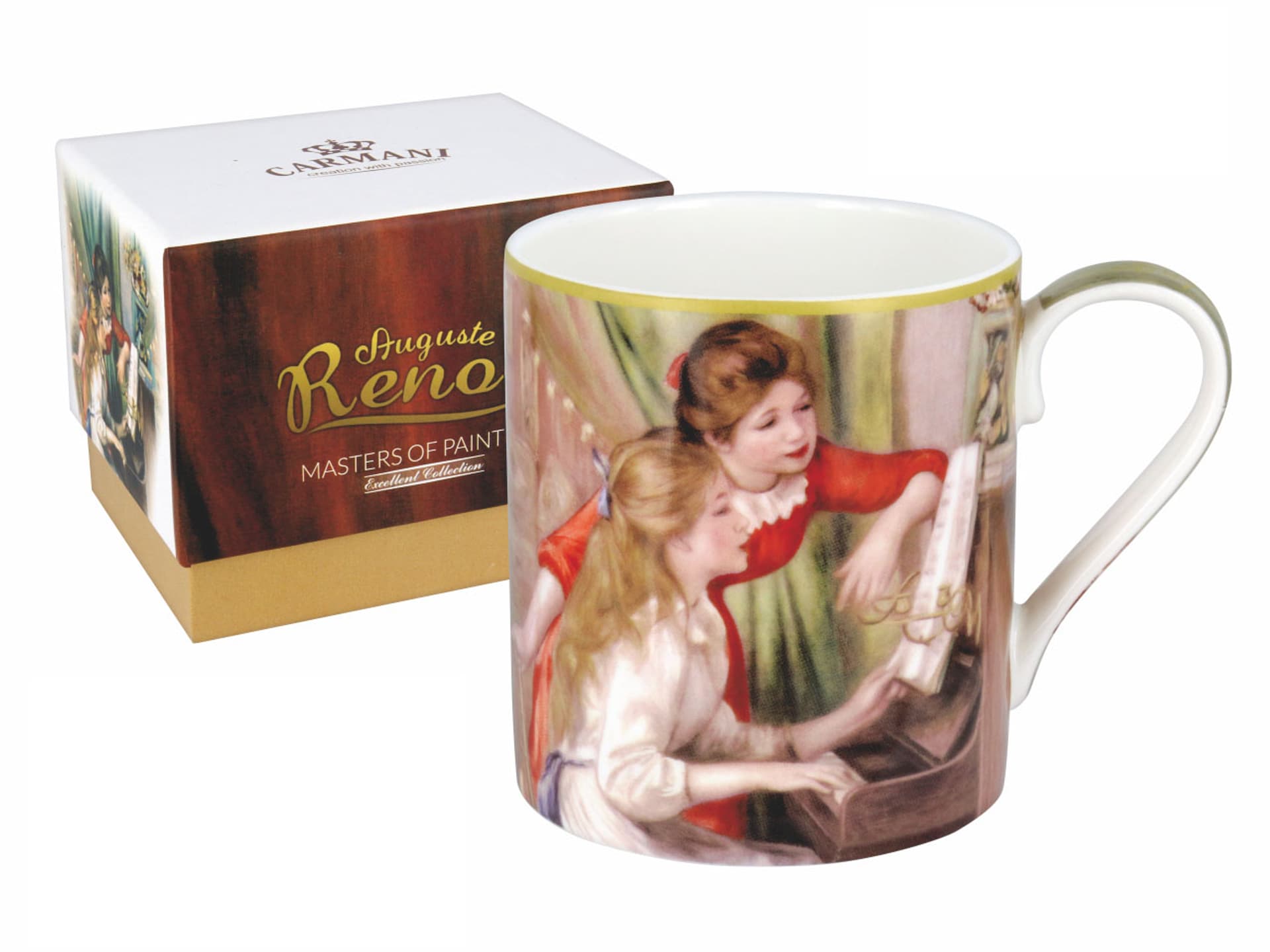 

Kubek A.Renoir - Dziewczęta przy paninie