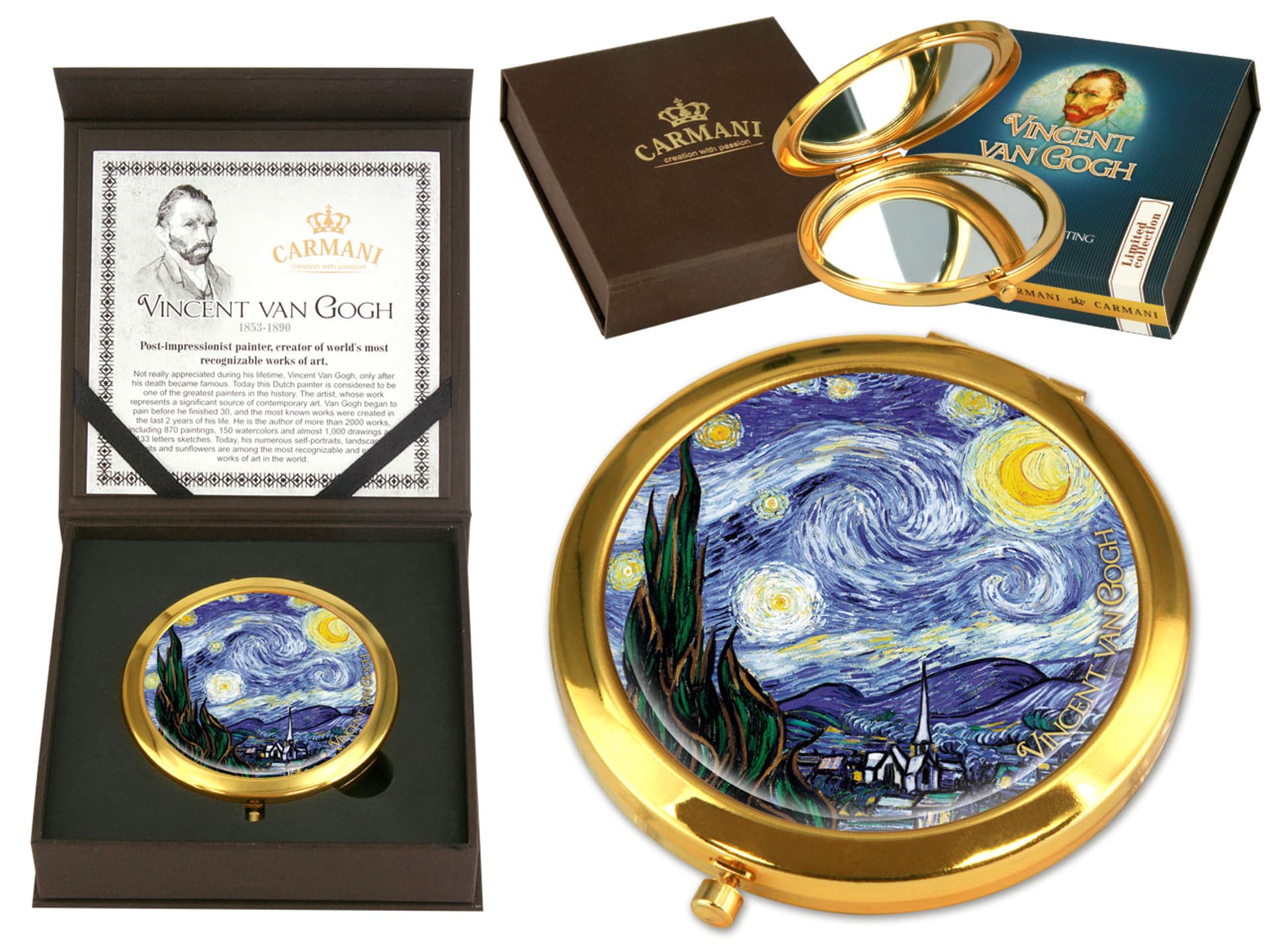

Lustereczko - V. van Gogh, Gwiaździsta noc (CARMANI)