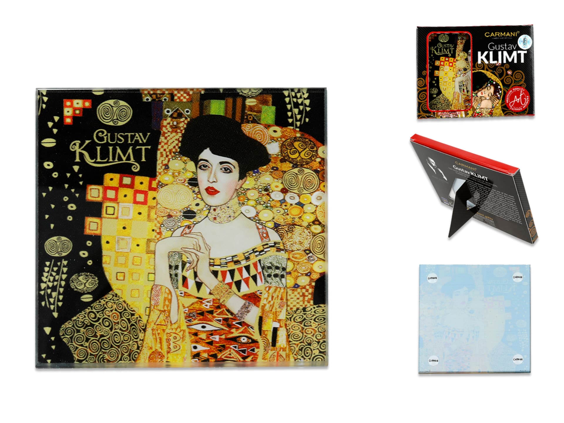

Podkładka szklana - G. Klimt, Adela (CARMANI)