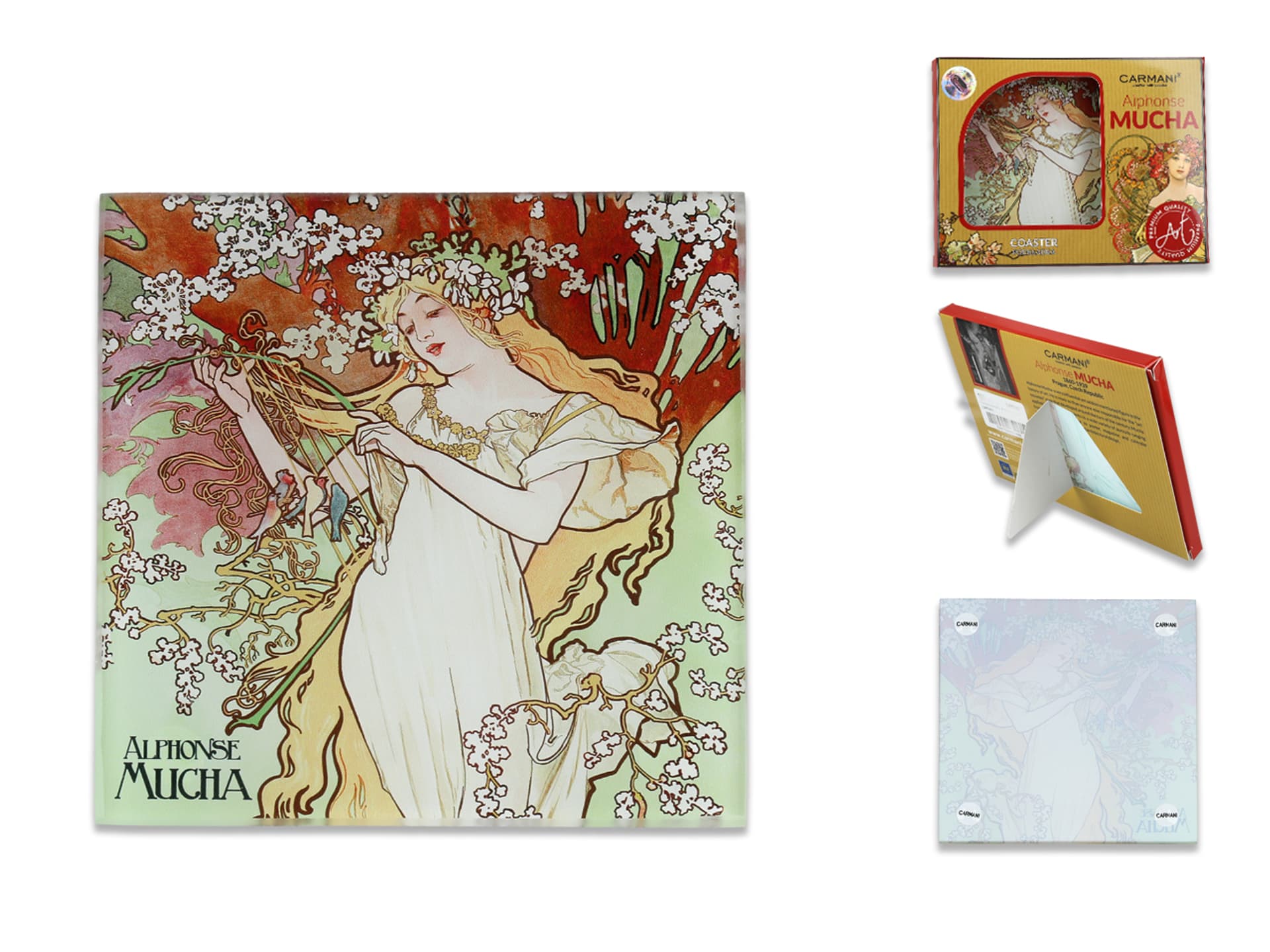 

Podkładka szklana - A. Mucha, Wiosna (CARMANI)