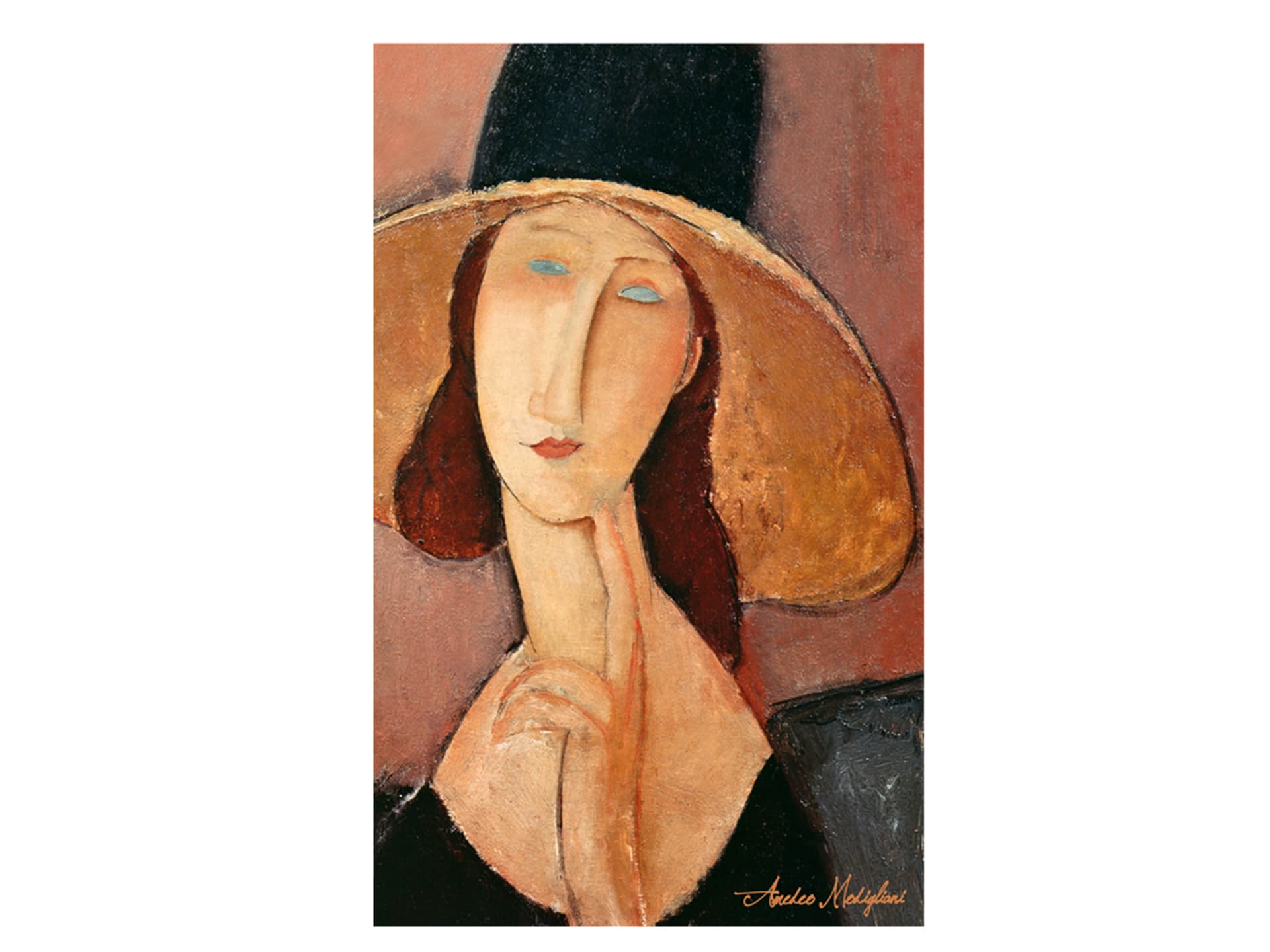 

Obraz - A. Modigliani, Kobieta w kapeluszu (CARMANI)