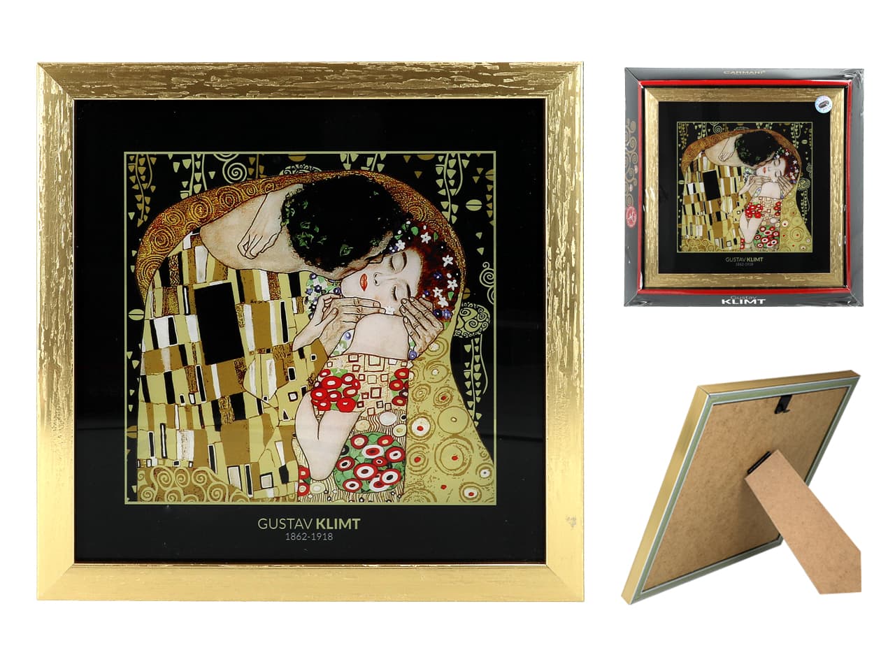 

Obrazek - G. Klimt, Pocałunek (CARMANI)