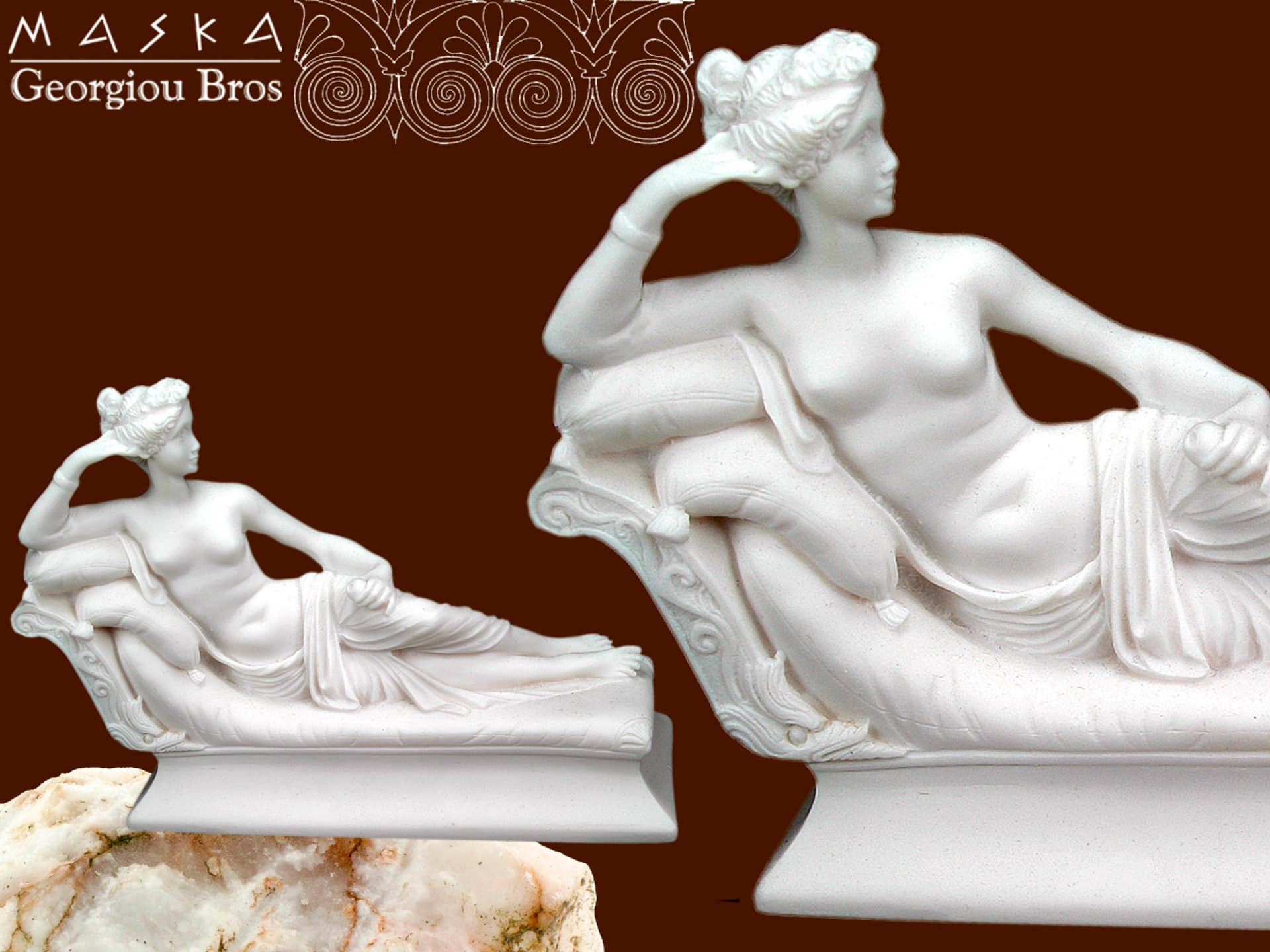 

Paulina Borghese - siostra Napoleona -alabaster grecki