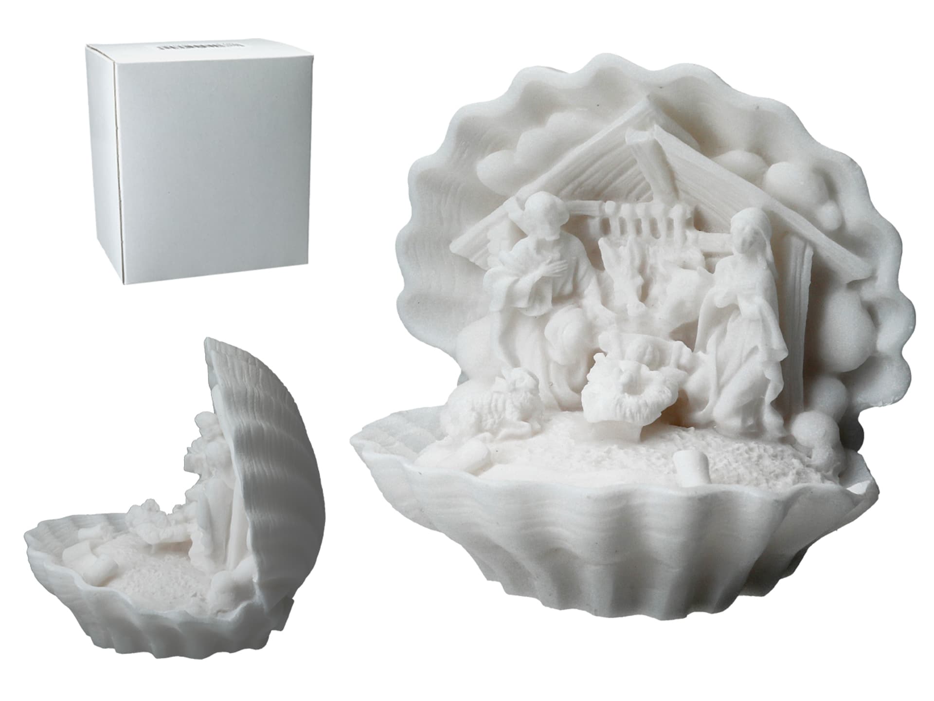 

Stajenka w muszli -alabaster grecki