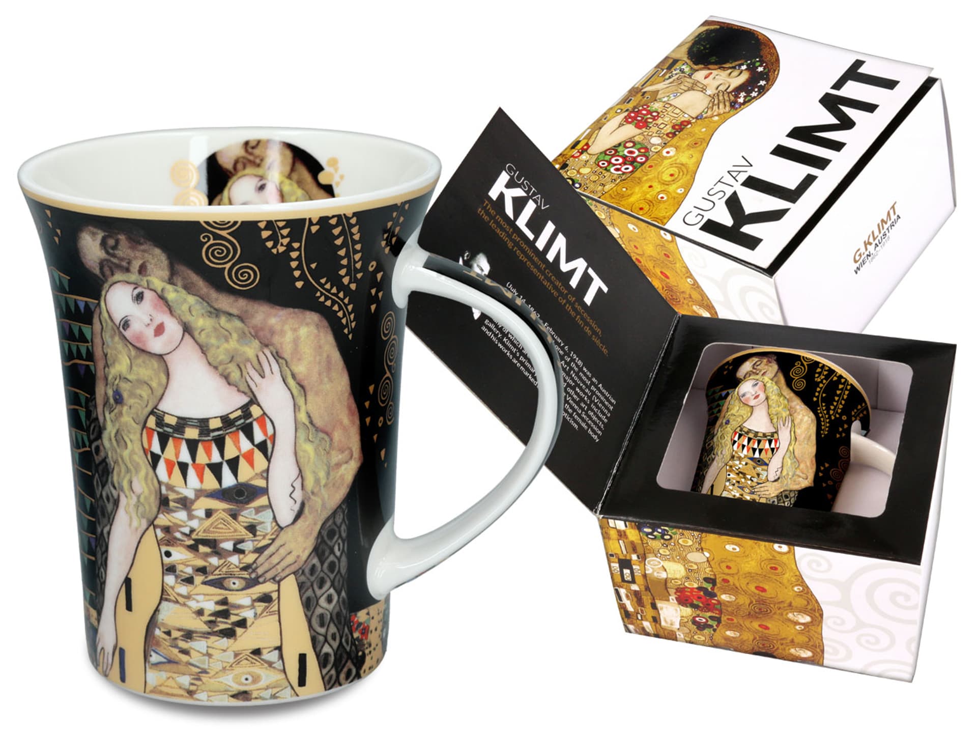 

Kubek - G. Klimt, Adam i Ewa (CARMANI)