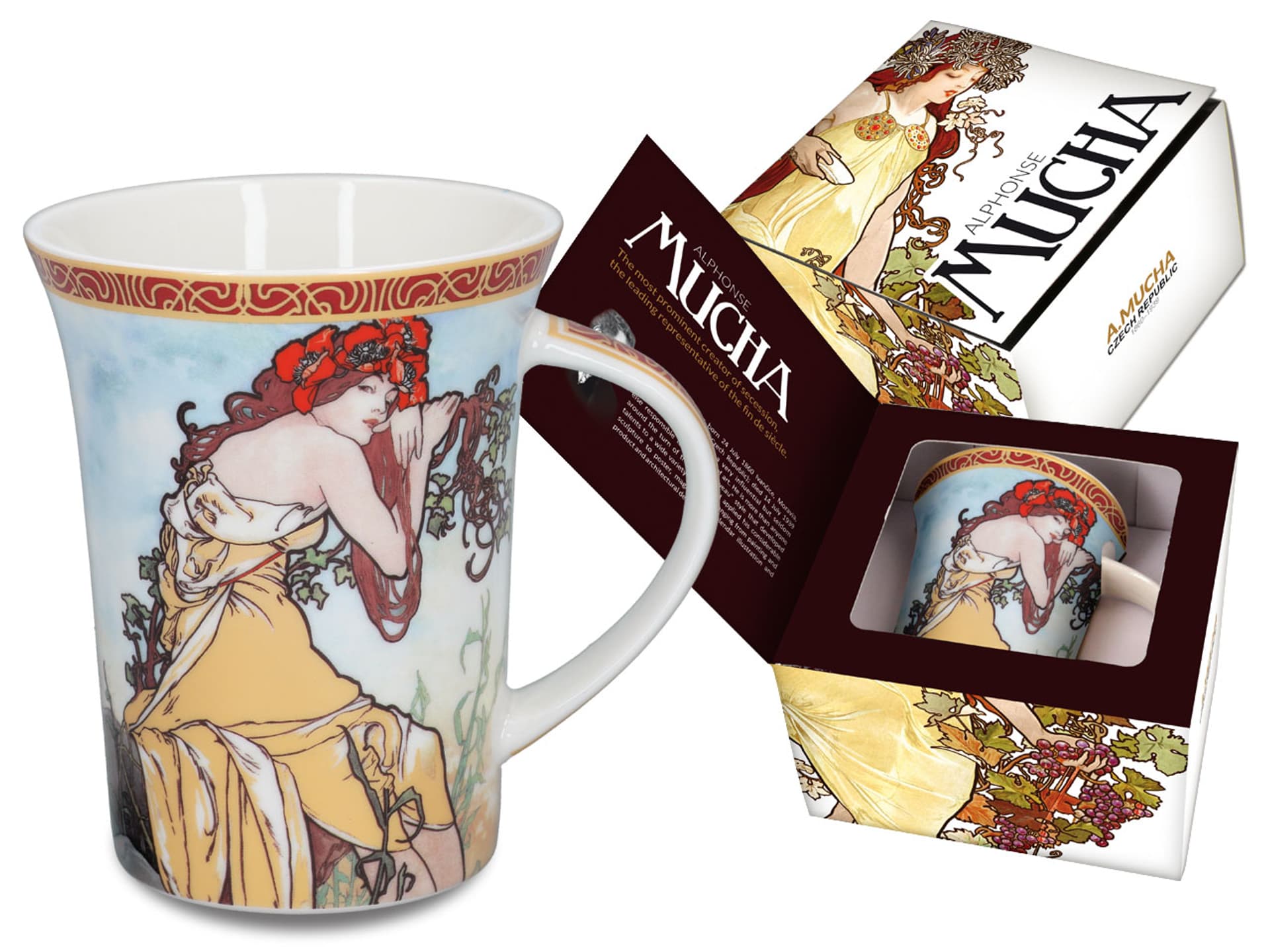

Kubek - A. Mucha, Cztery pory roku - Lato (CARMANI)