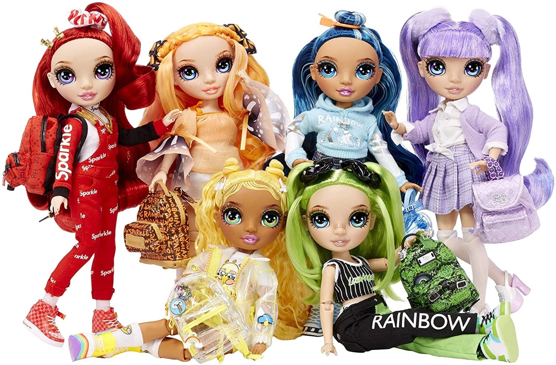 

Lalka Rainbow High Junior High Fashion Dolls, Jade Hunter