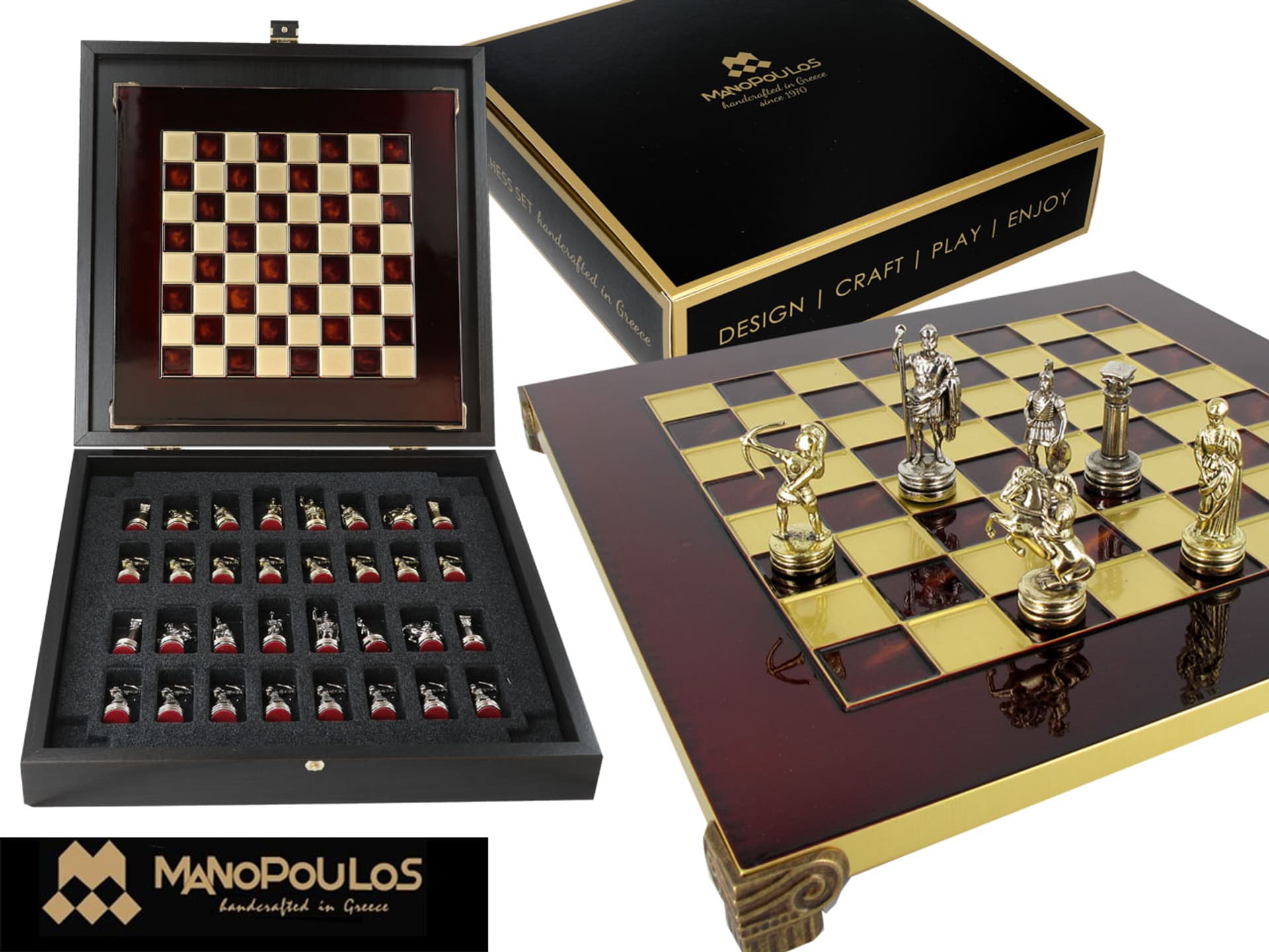 

Szachy - Greek Archers Chess set