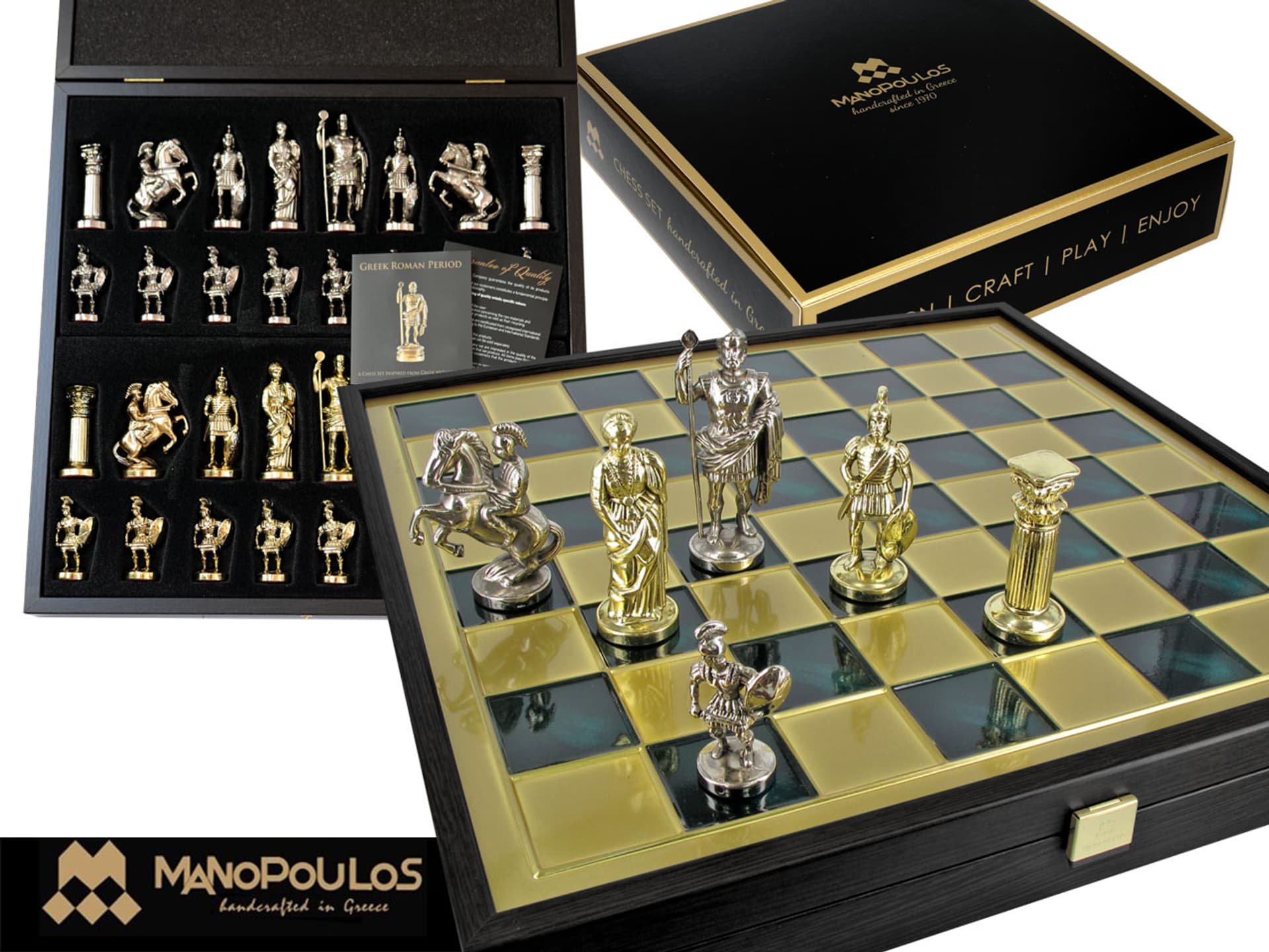 

Szachy - Battle of Corinth Chess set