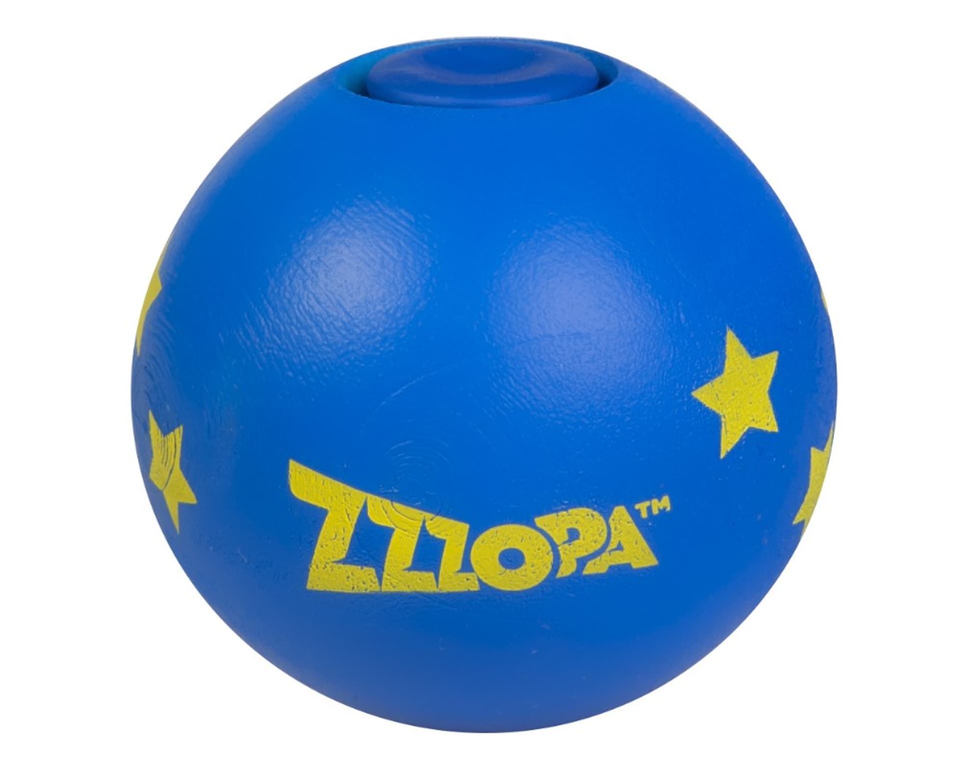 

Piłka Spinball Zakręcona zabawa niebieski z żółtym Meteor