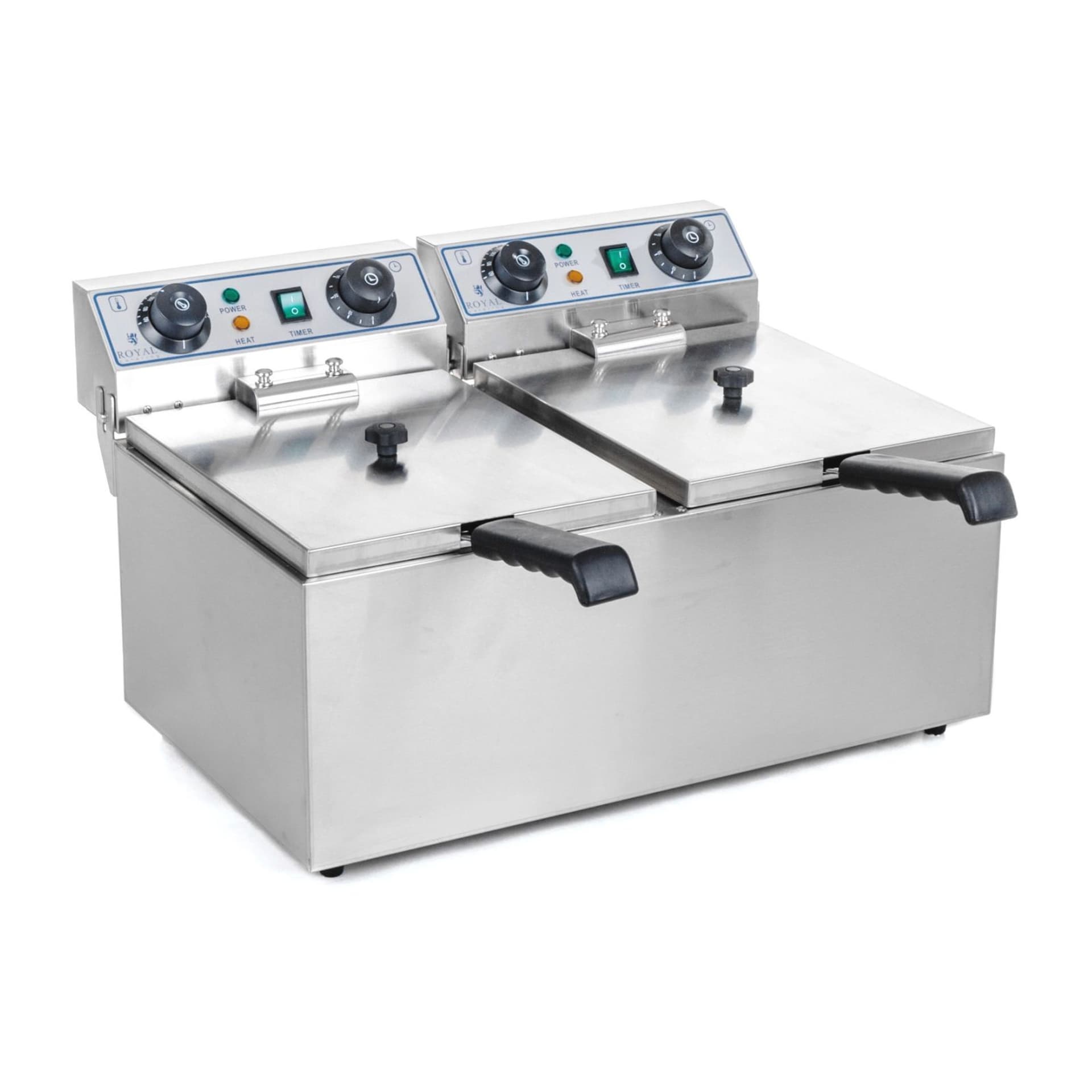 

Frytownica elektryczna dwukomorowa TIMER 2x9L