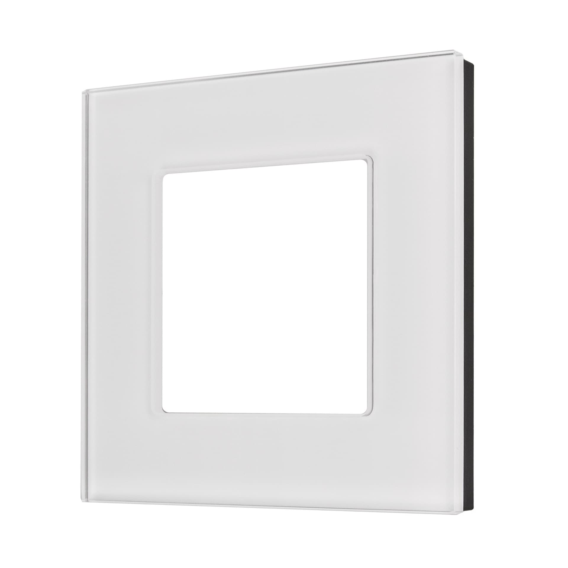 

Szklana ramka Maclean, pojedyncza, biała, 86x86mm, MCE730W