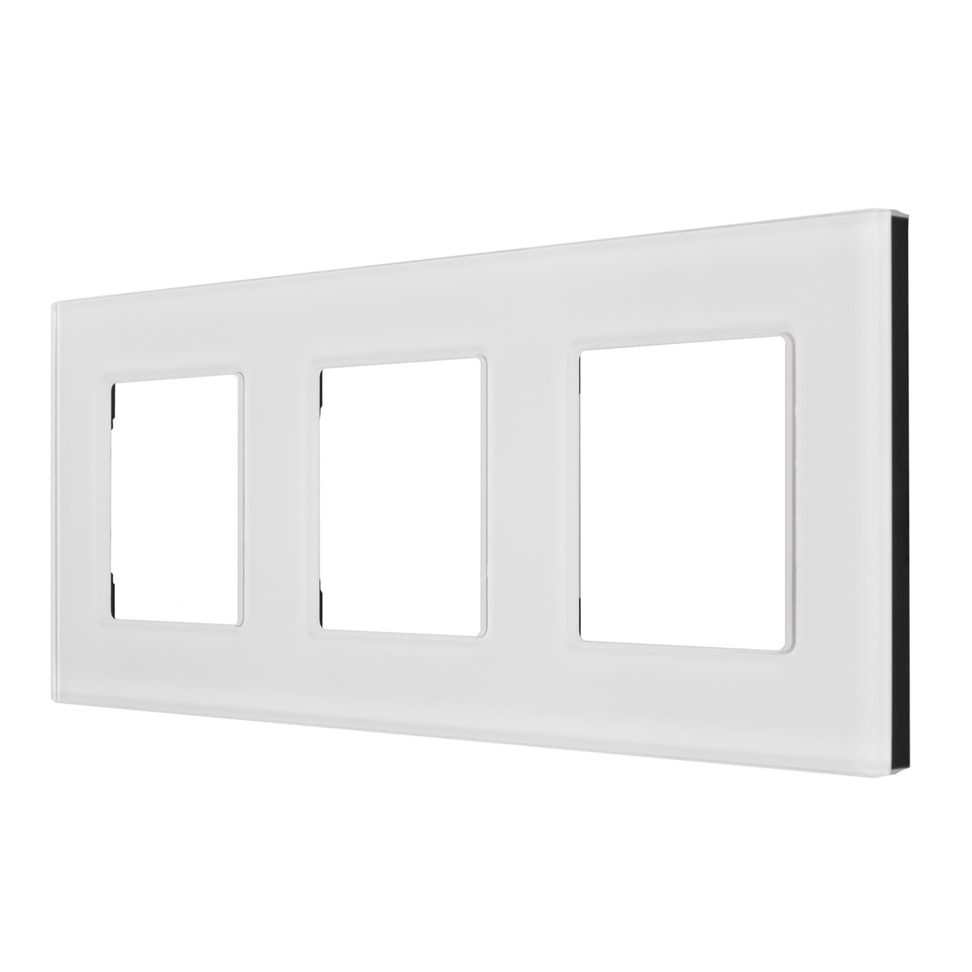 

Szklana ramka Maclean, potrójna, biała, 228x86mm, MCE731W