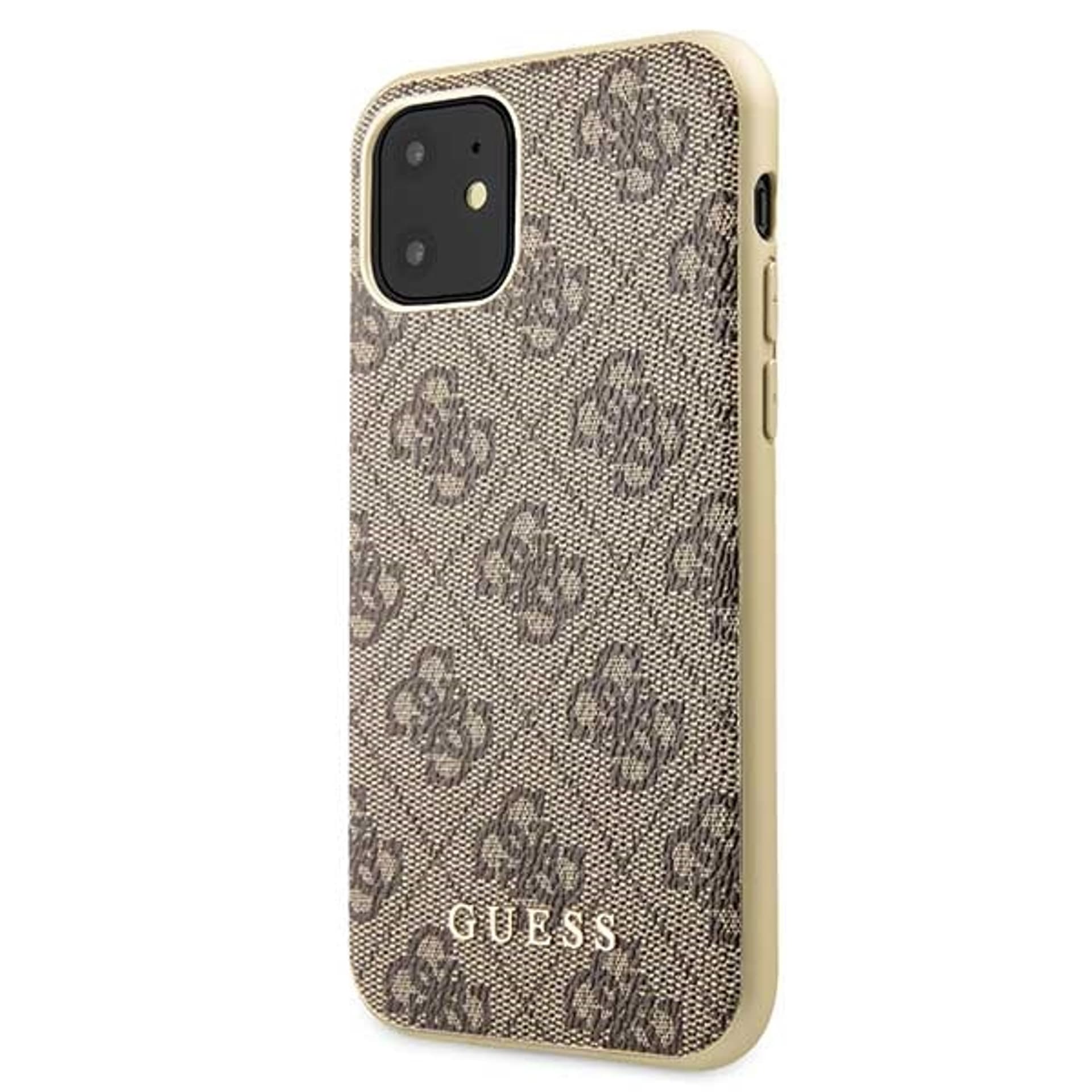 

Guess GUHCN61G4GB iPhone 11 6,1" / Xr brązowy/brown hard case 4G Collection