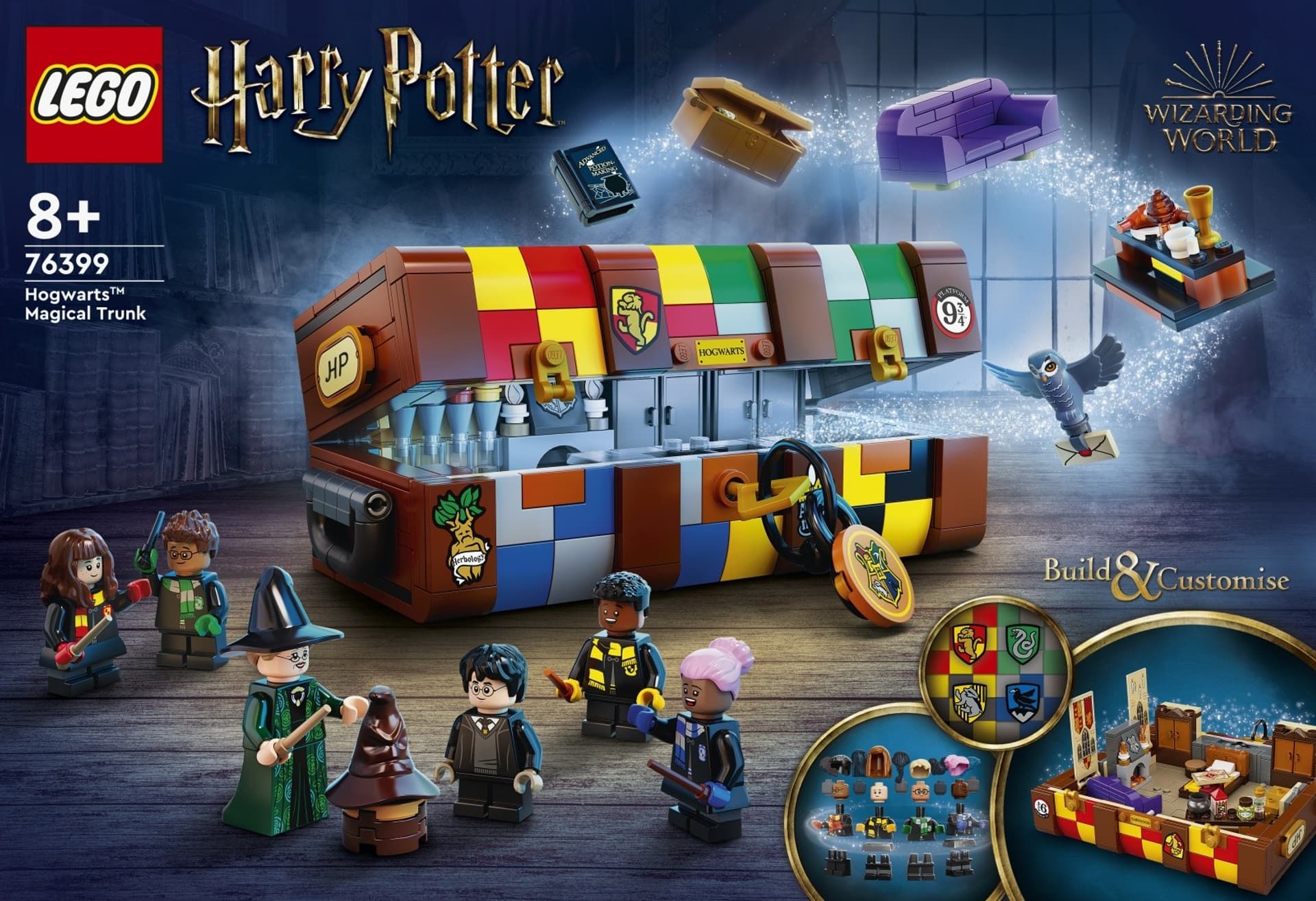 

Klocki Harry Potter 76399 Magiczny kufer z Hogwartu