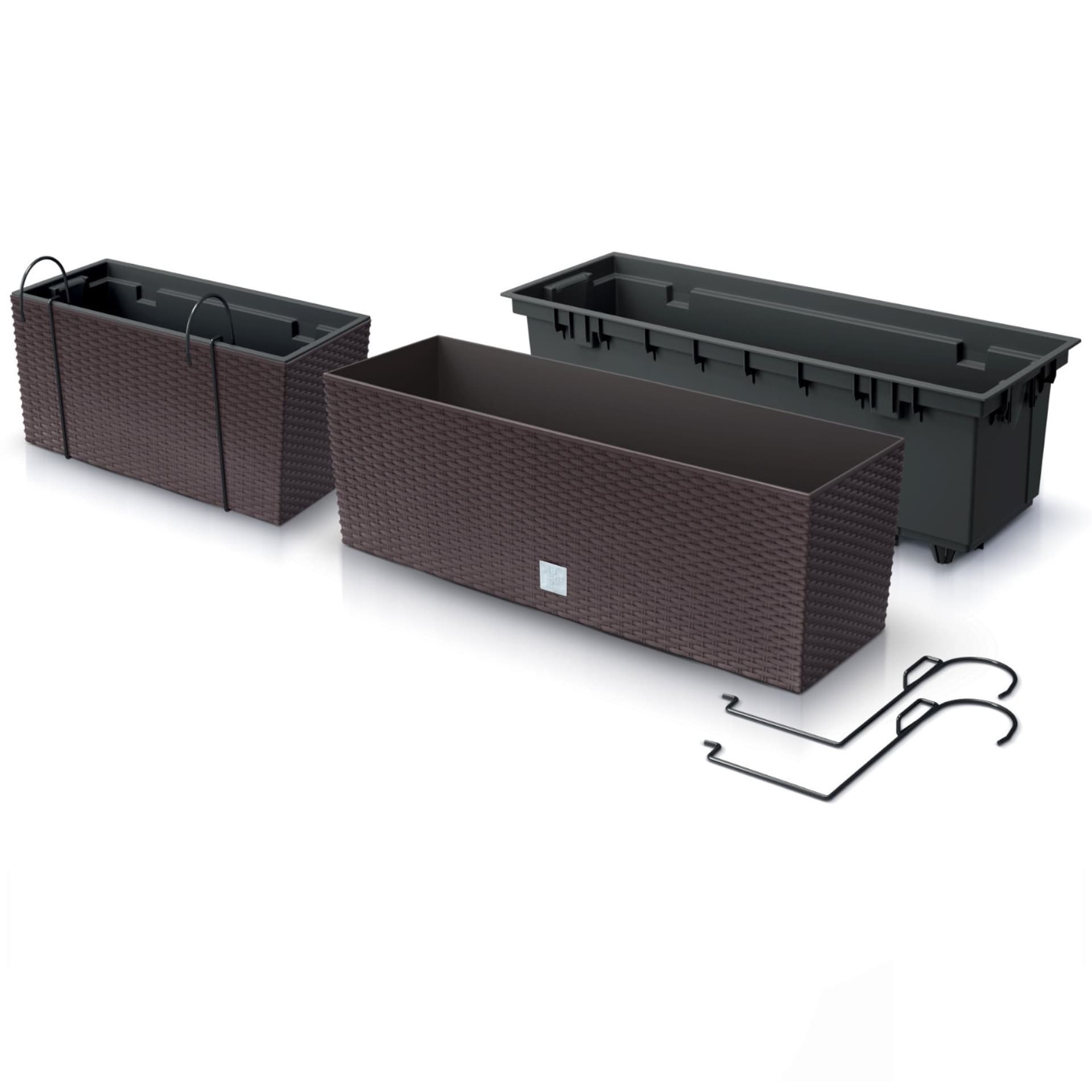 

Doniczka z hakami Rato Case DRC400W umbra