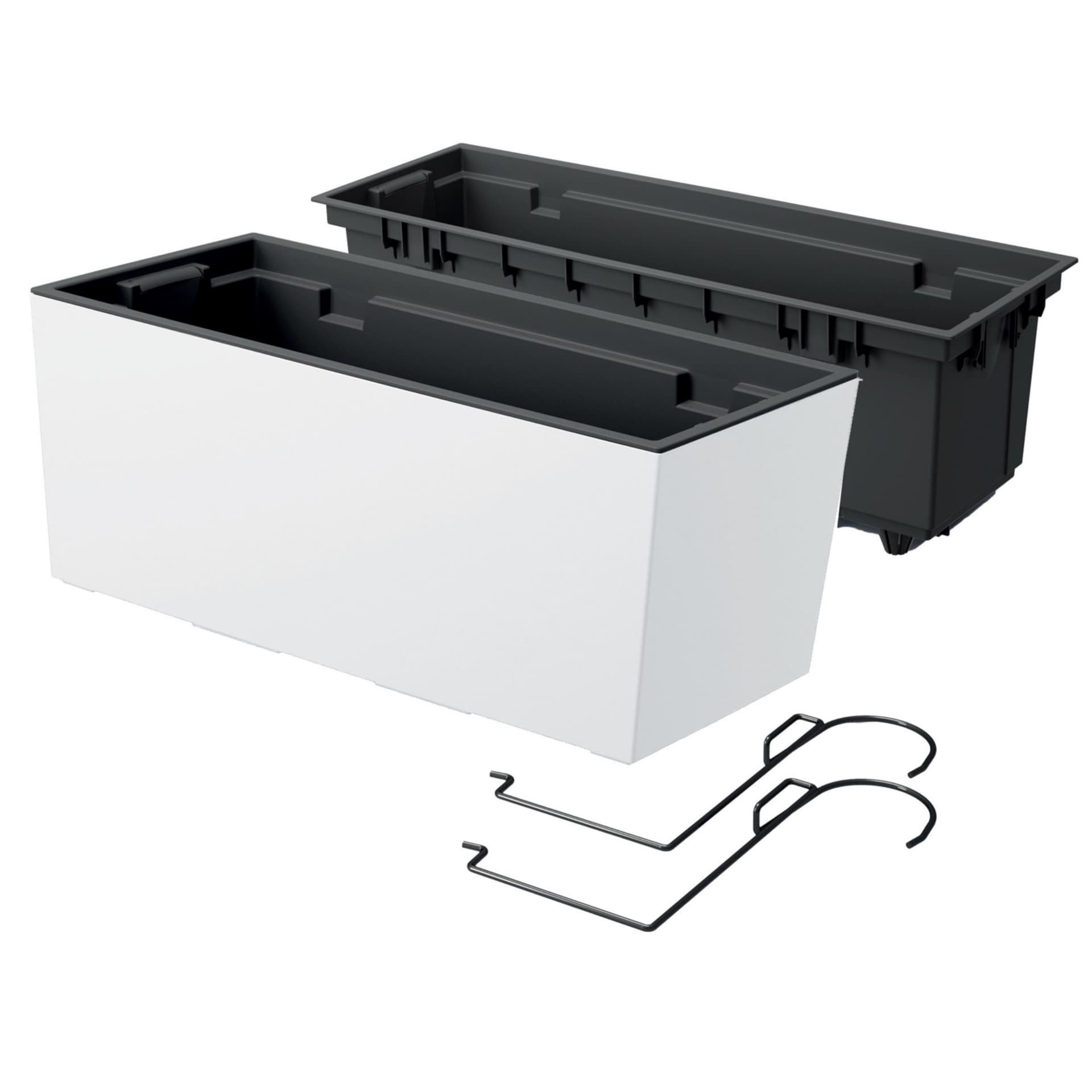 

Doniczka z hakami Urbi Case DUC400W biała