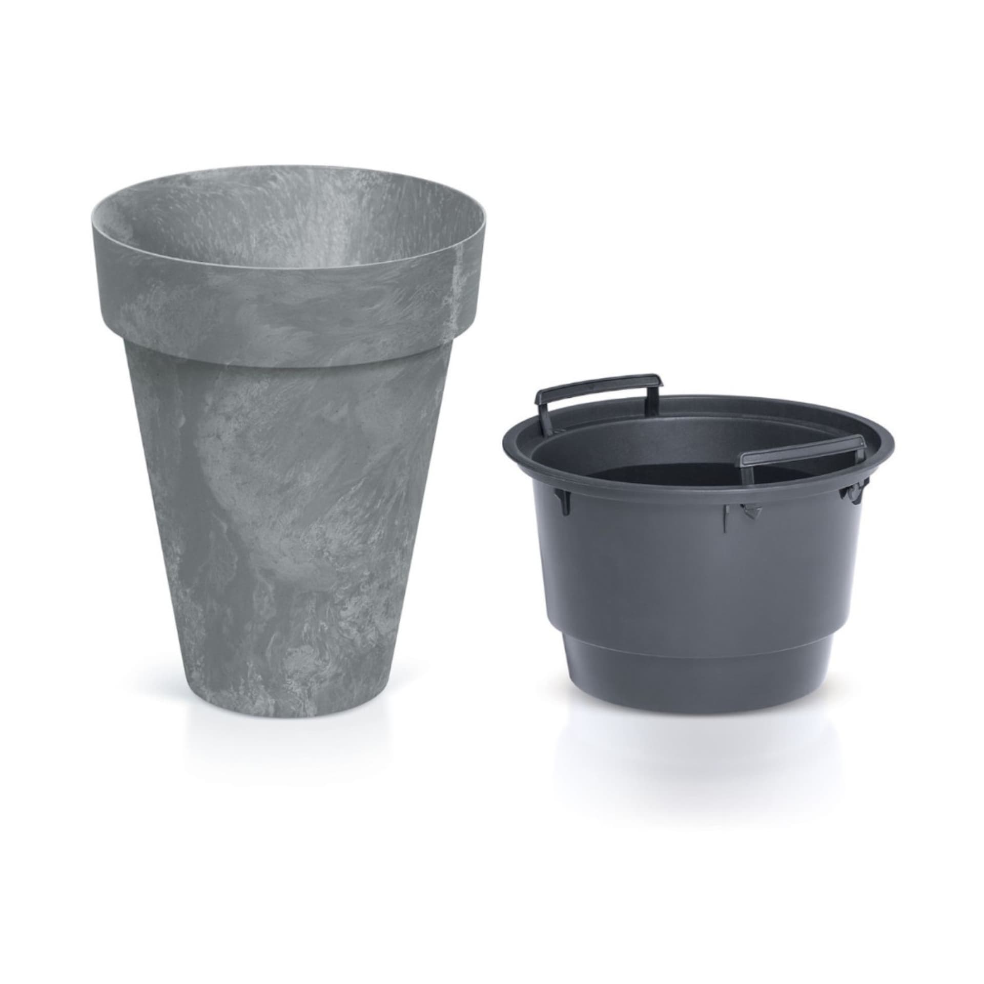

Doniczka Cube Slim Beton Effect DCUS280E marengo