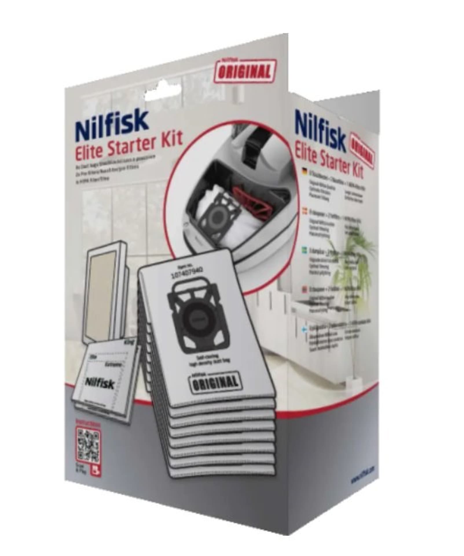 

NILFISK Zestaw worki+filtr do odkurzaczy ELITE