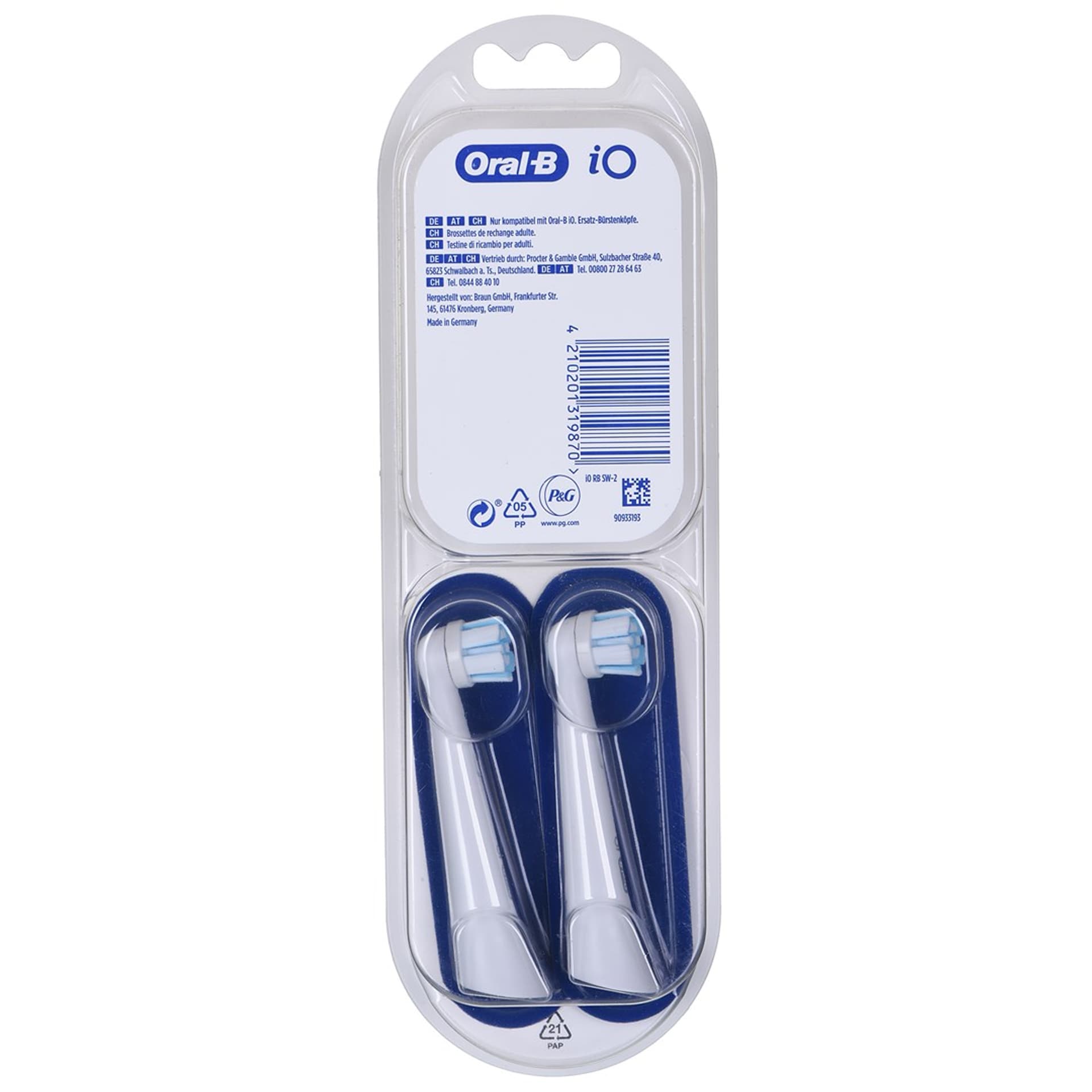 

Końcówki do szczoteczki Oral-B iO Sanfte 2 szt