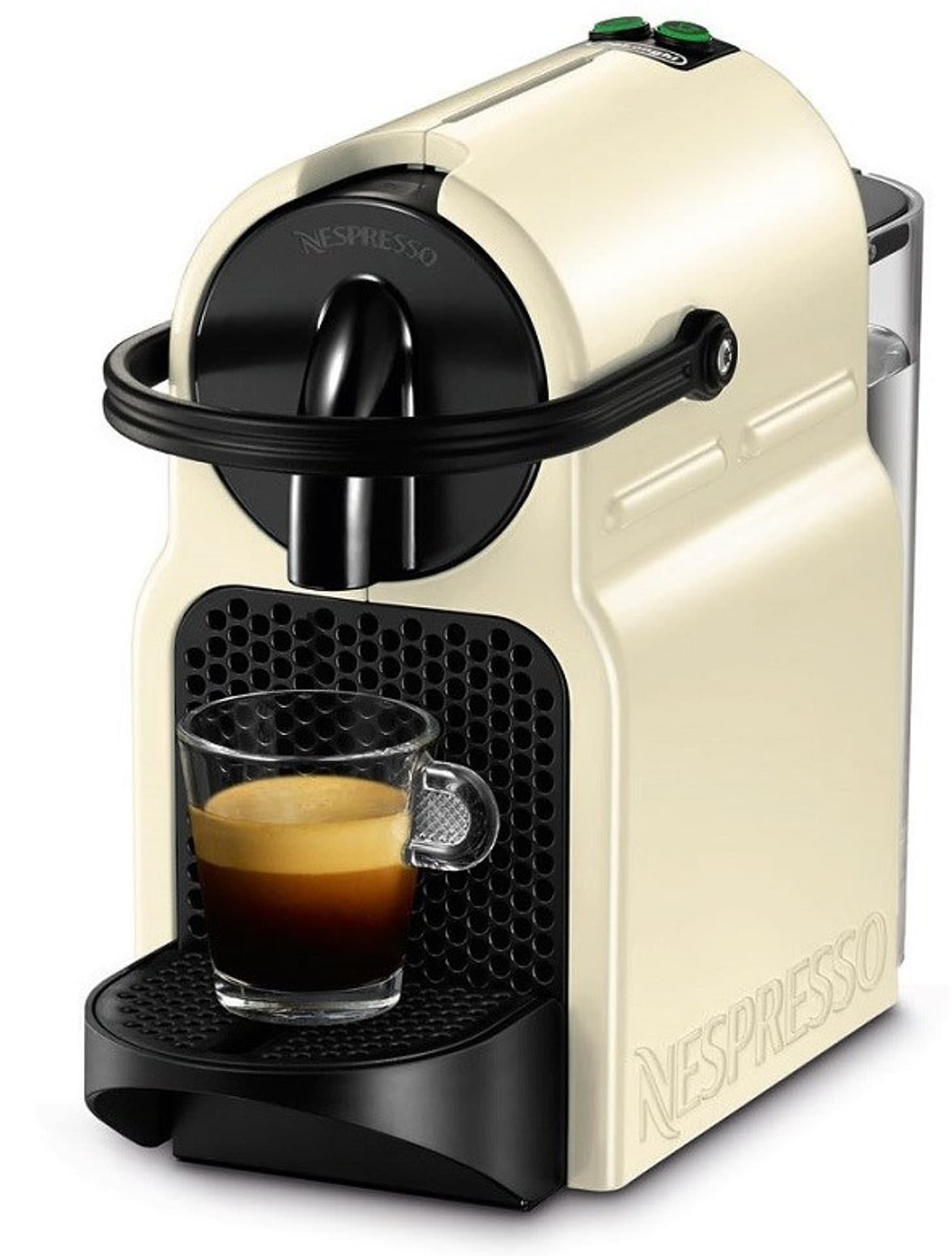 

Ekspres kapsułkowy DeLonghi Nespresso Inissia EN80.CW (1260W; kolor beżowy)