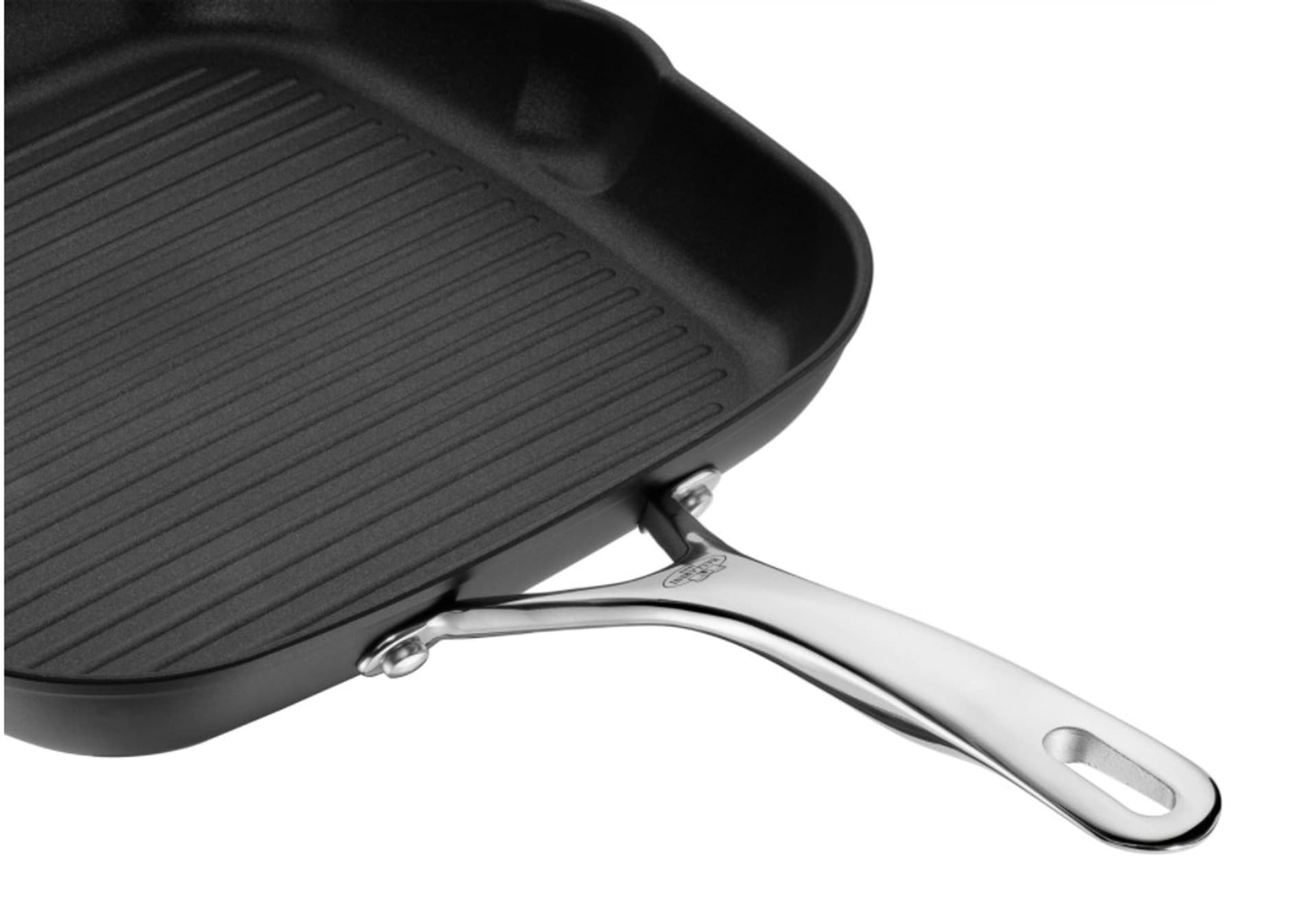 

Patelnia BALLARINI Alba grillowa tytanowa 28 cm ALBG9F0.28U