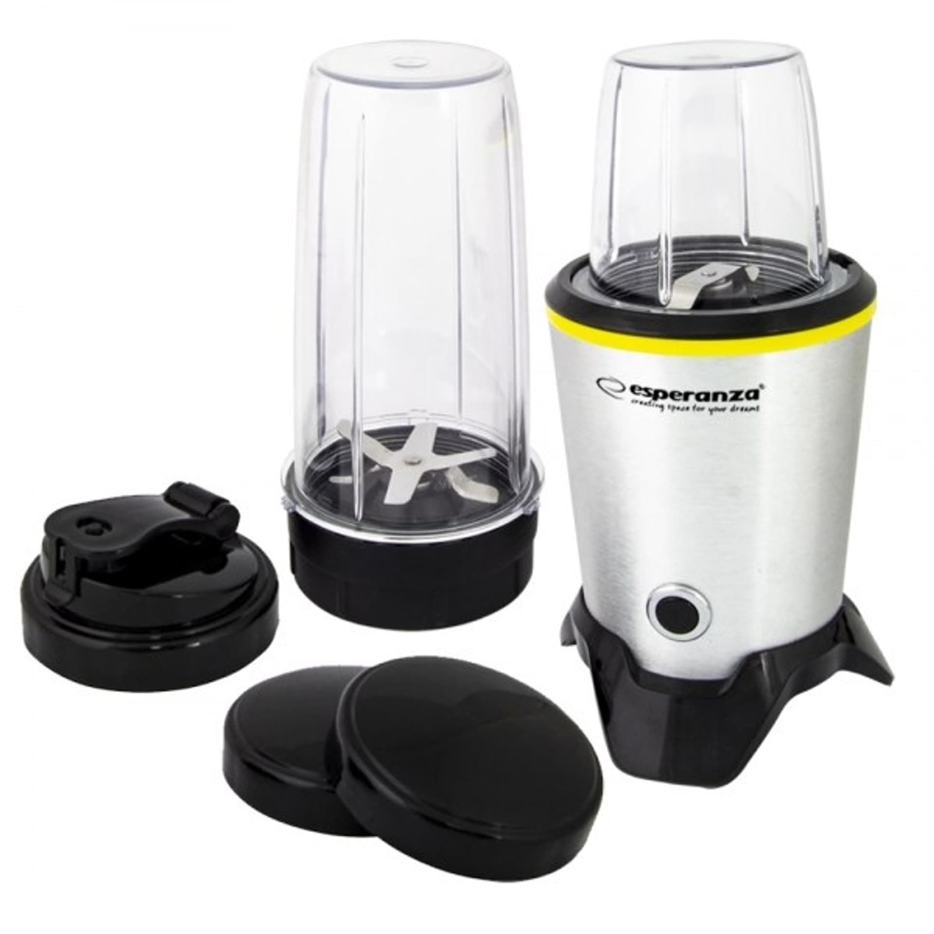 

Blender sportowy Esperanza MASTER EKM028 (1000W; kolor czarno-srebrny)