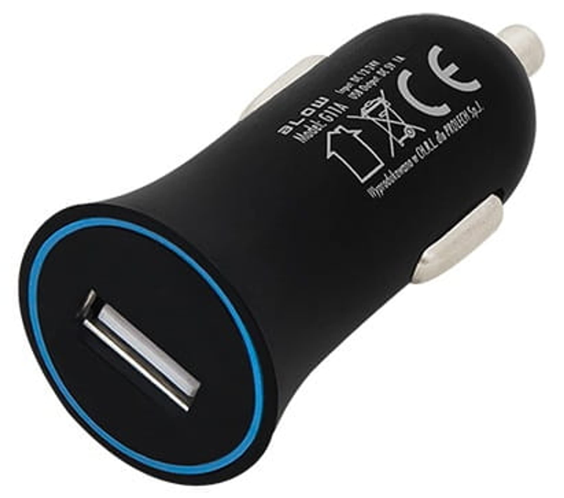 

Ładowarka samochodowa USB 1A 5V Blow 78-035