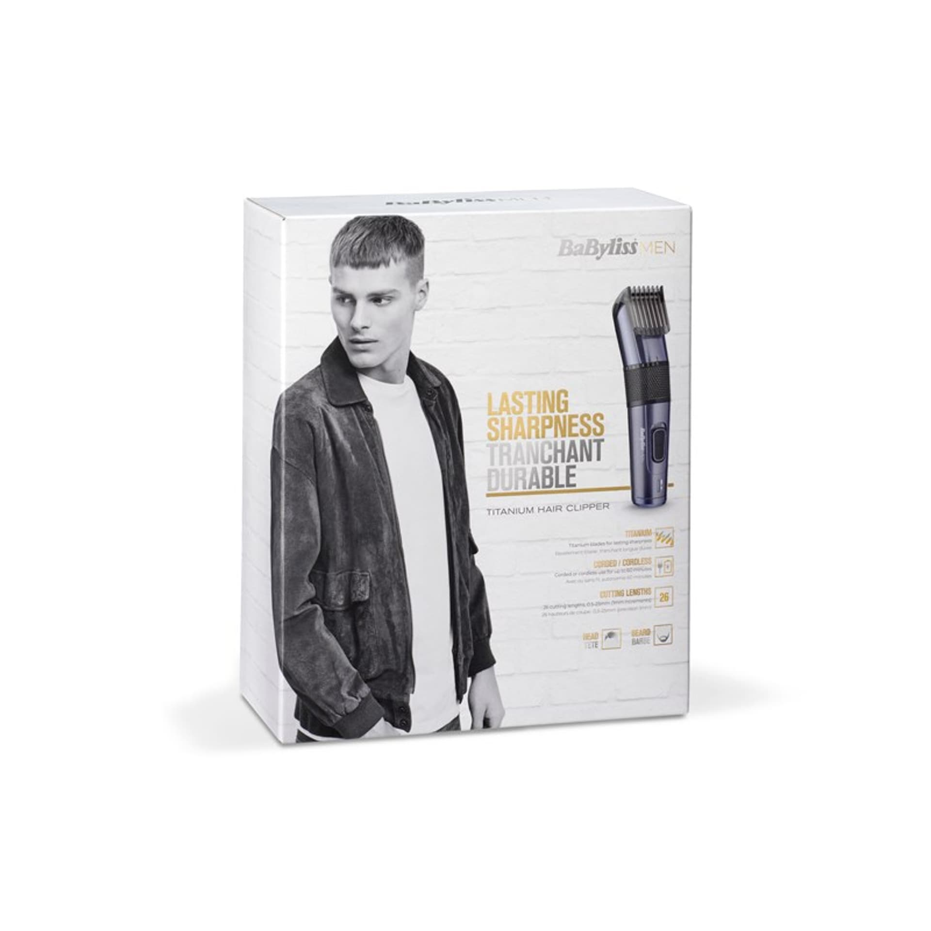 

Maszynka do strzyżenia Babyliss E976E (kolor szary)