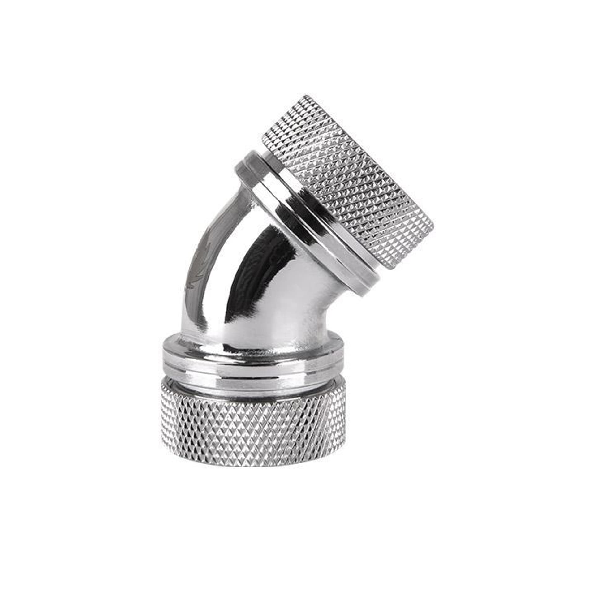 

THERMALTAKE PACIFIC G1/4 X 16MM 45 ZŁĄCZKA KĄTOWA MĘSKI - MĘSKI - CHROME CL-W098-CA00SL-A