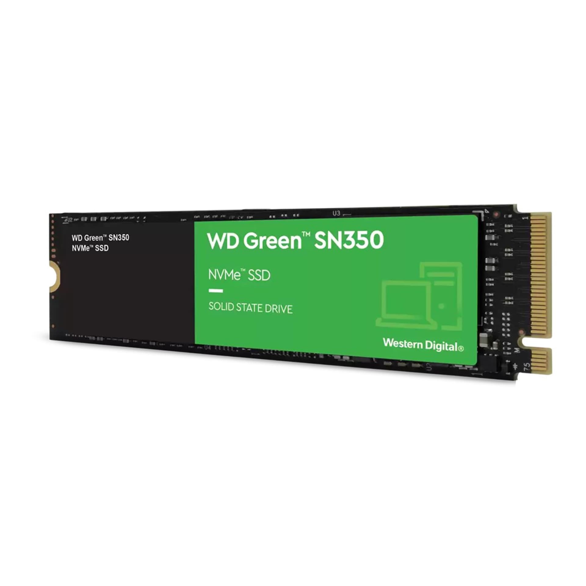 

Dysk SSD WD Green SN350 WDS960G2G0C (960MB; M.2 ; PCIe NVMe 3.0 x4)