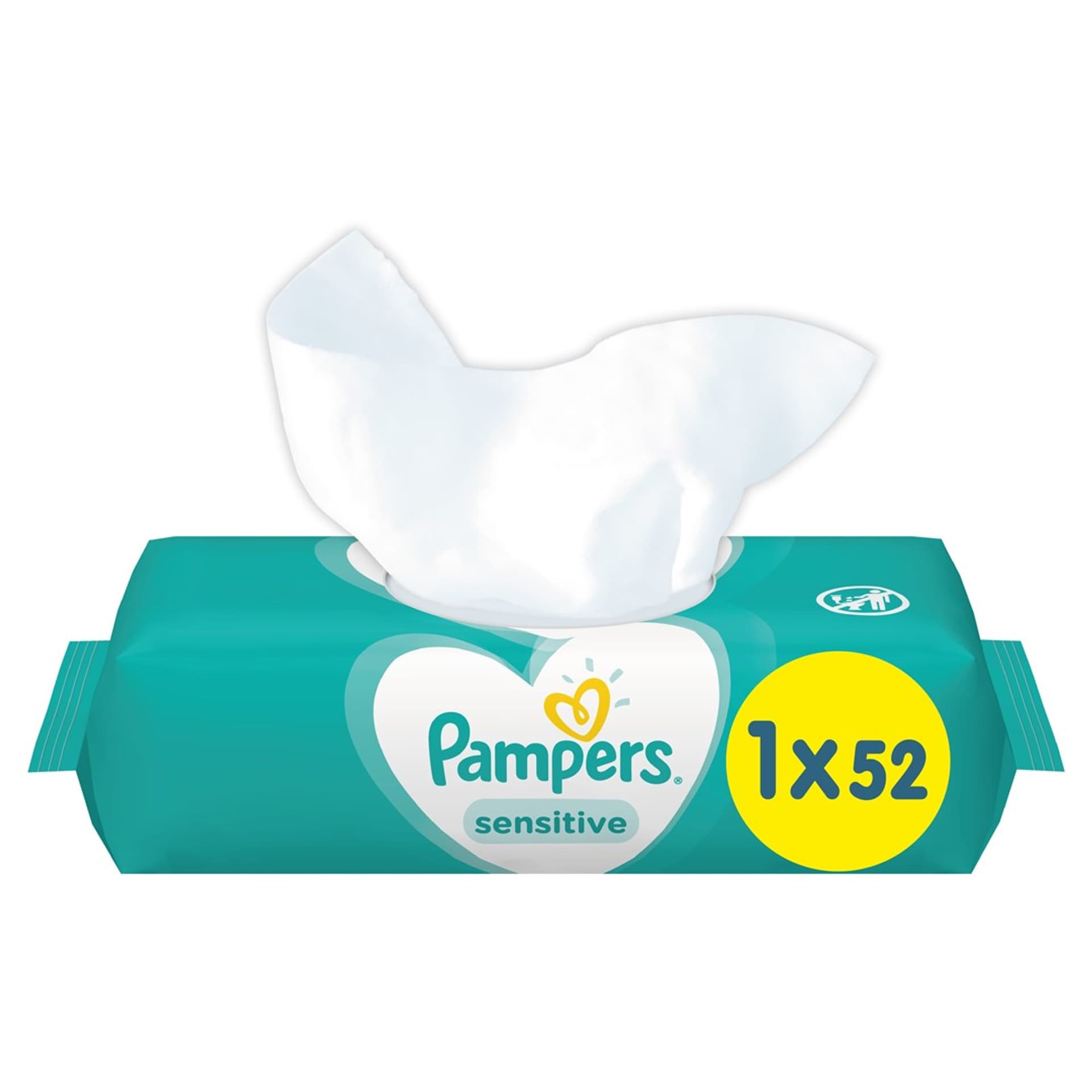 

Zestaw chusteczek Pampers Sensitive 52szt
