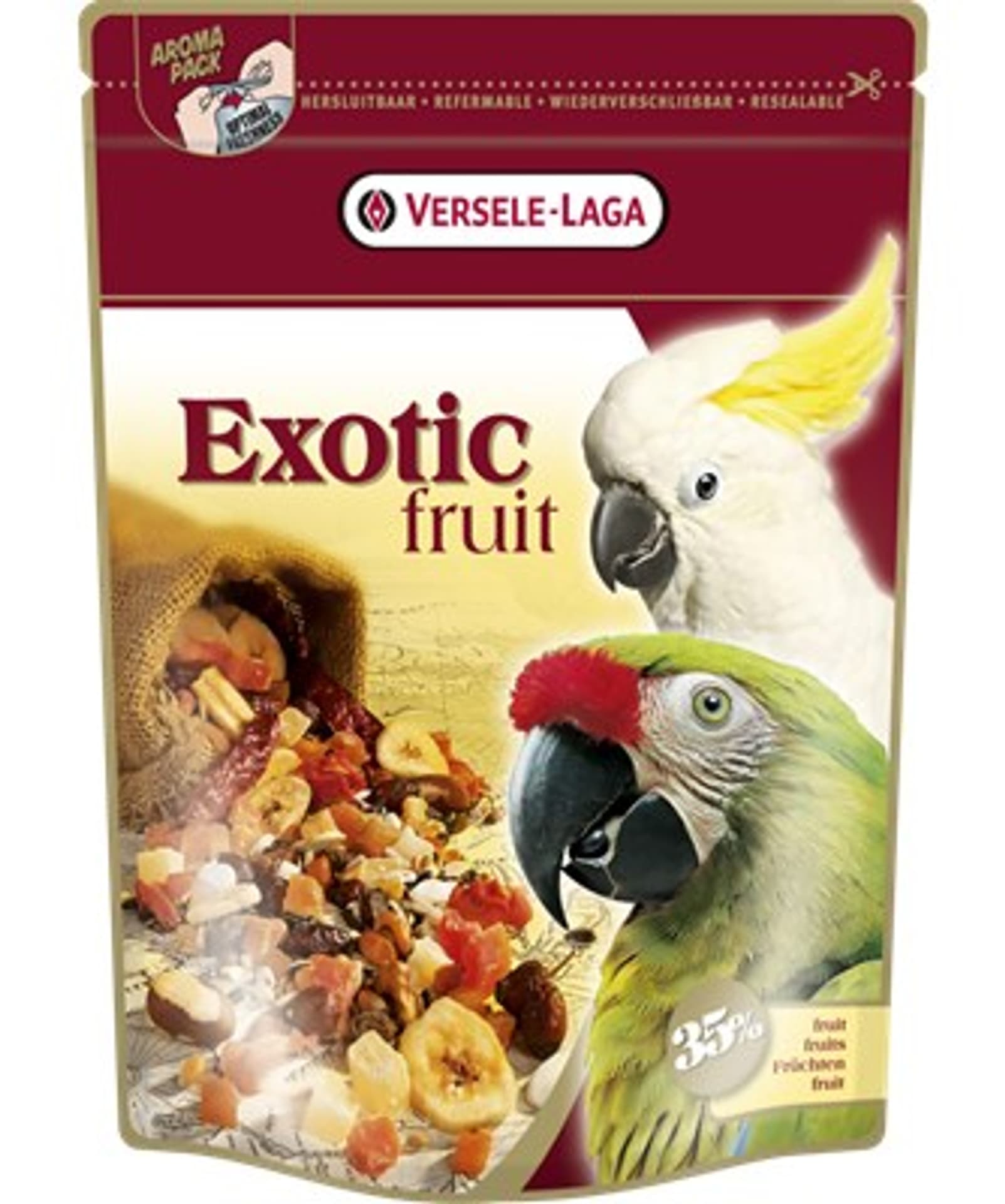 

VERSELE LAGA Exotic Fruit - mieszanka owocowa dla dużych papug 600g