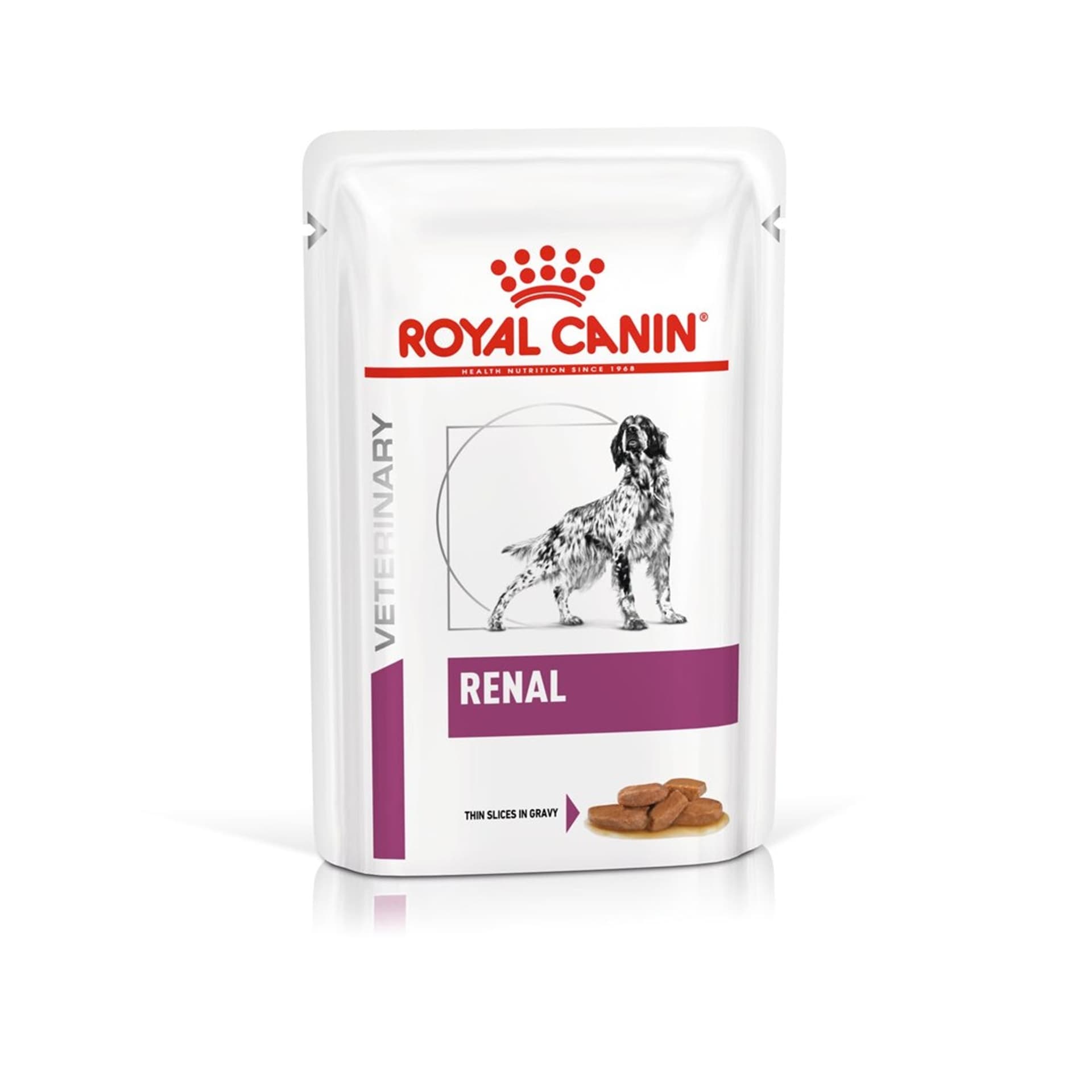 

ROYAL CANIN Renal plasterki w sosie - karma mokra dla psów z niewydolnością nerek - 12 x 100g