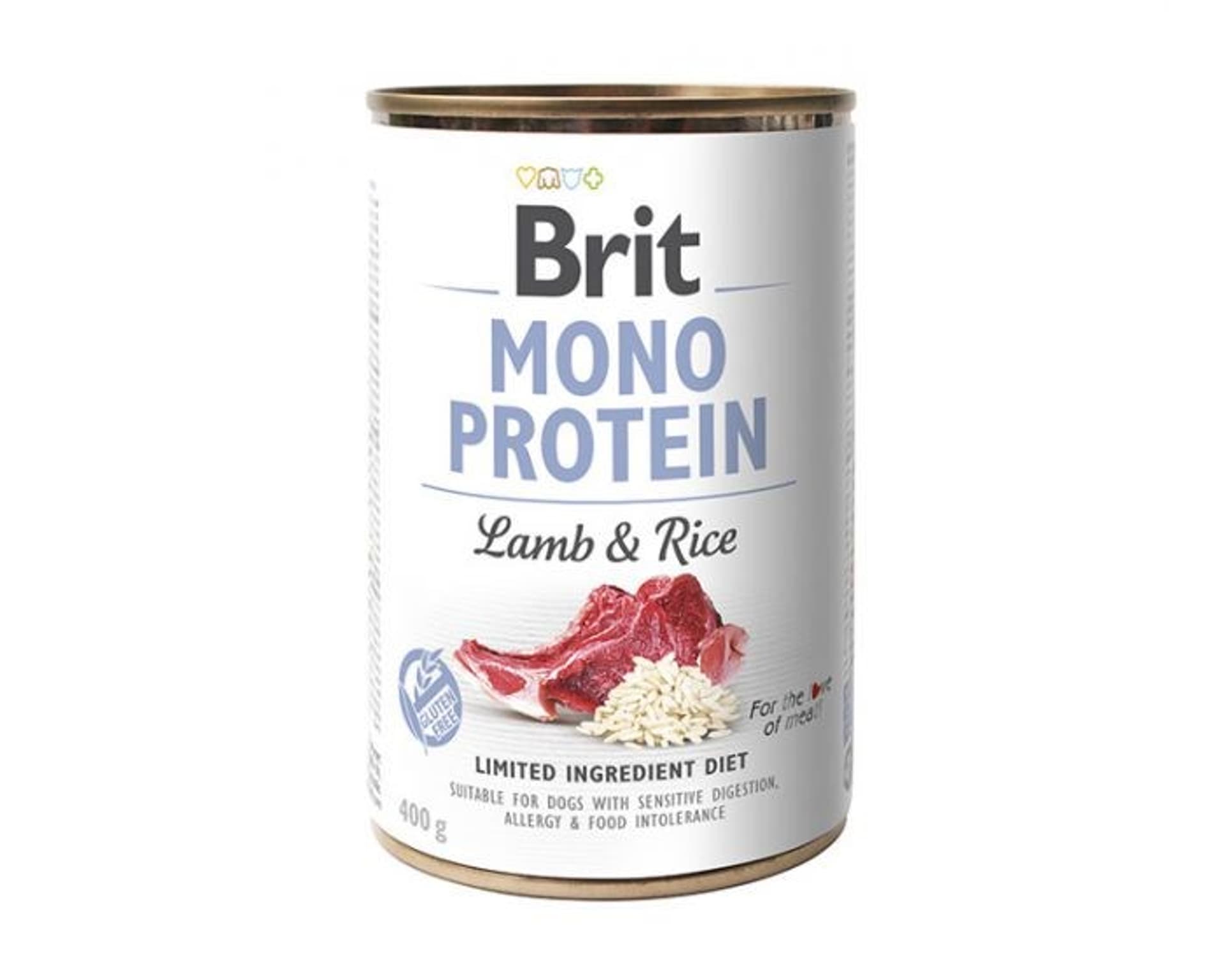 

Brit Mono Protein Lamb & Rice puszka 400g