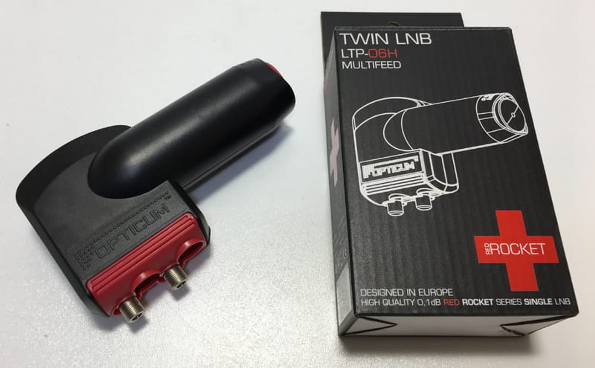 Konwerter Twin x2 Opticum LTP-06H 0,1 dB HD/3D